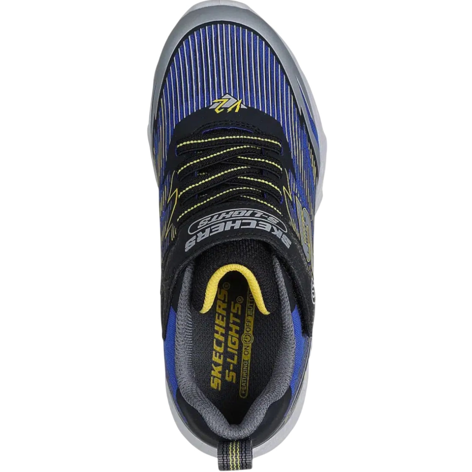 ZAPATILLA SKECHERS VELTROX 400605LSLBK AZUL PARA NIÑO - 4