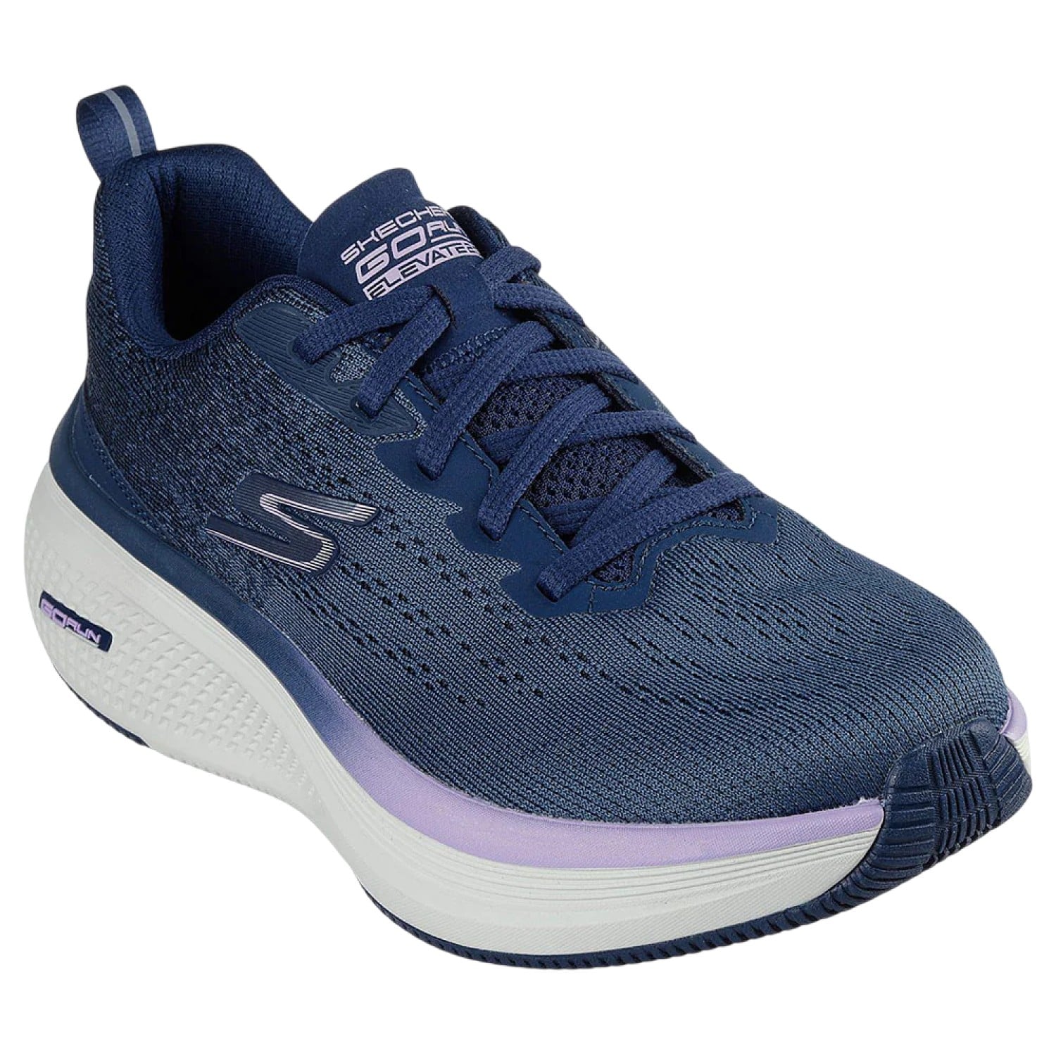 ZAPATILLA SKECHERS GO RUN ELEVATE 2.0 129000NVLV AZUL MUJER - 3