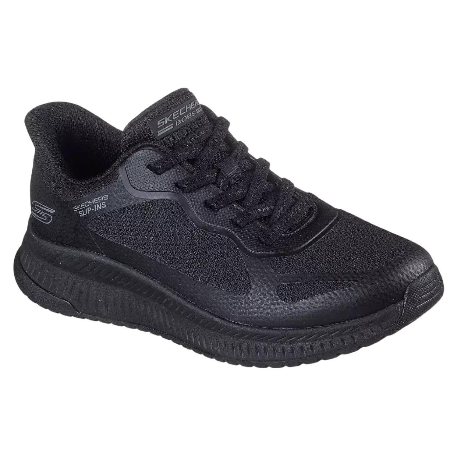 ZAPATILLA SKECHERS STAPLE LOOK 117624BBK NEGRO PARA MUJER - 3