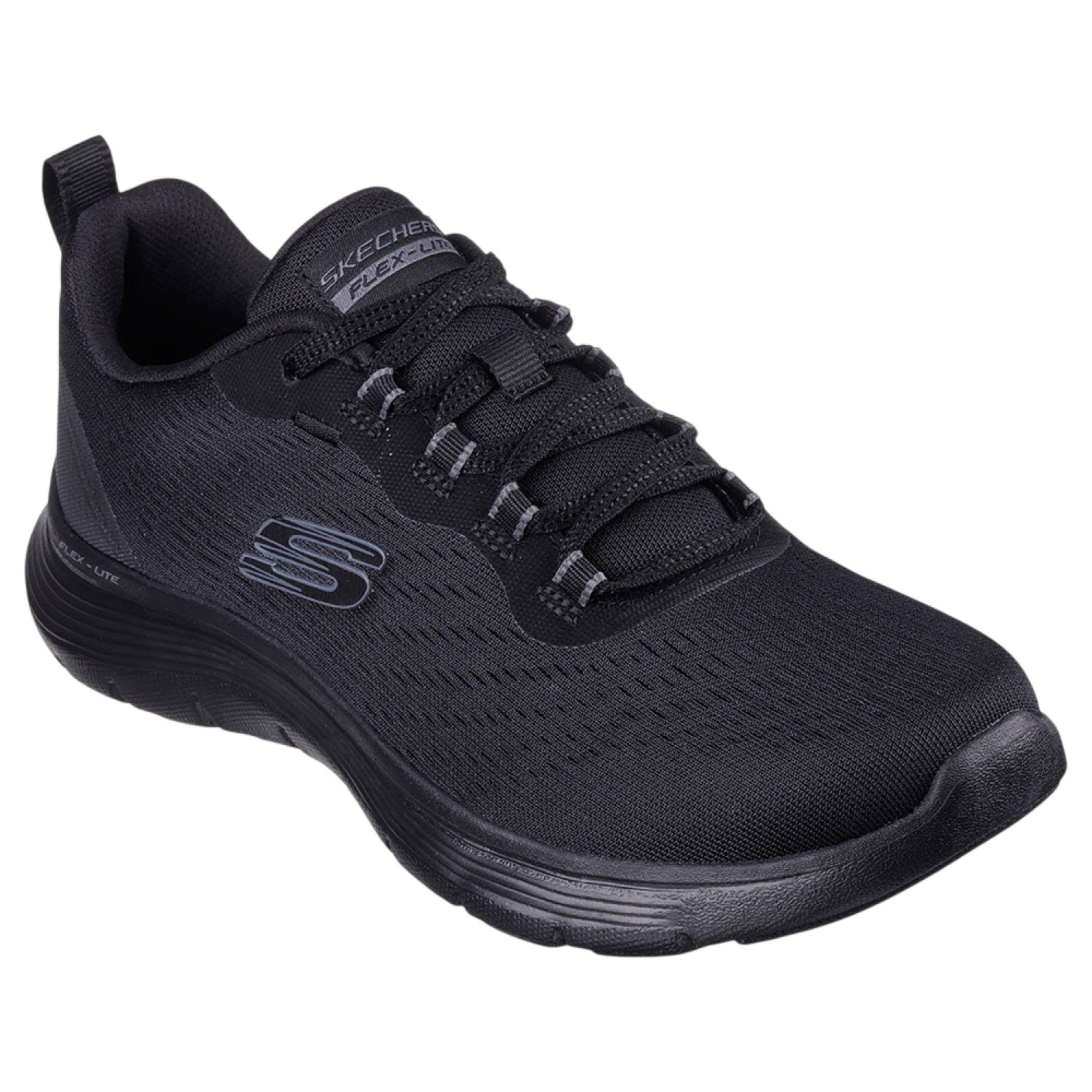 ZAPATILLA SKECHERS FLEX APPEAL 5.0 150201BBK NEGRO MUJER - 3