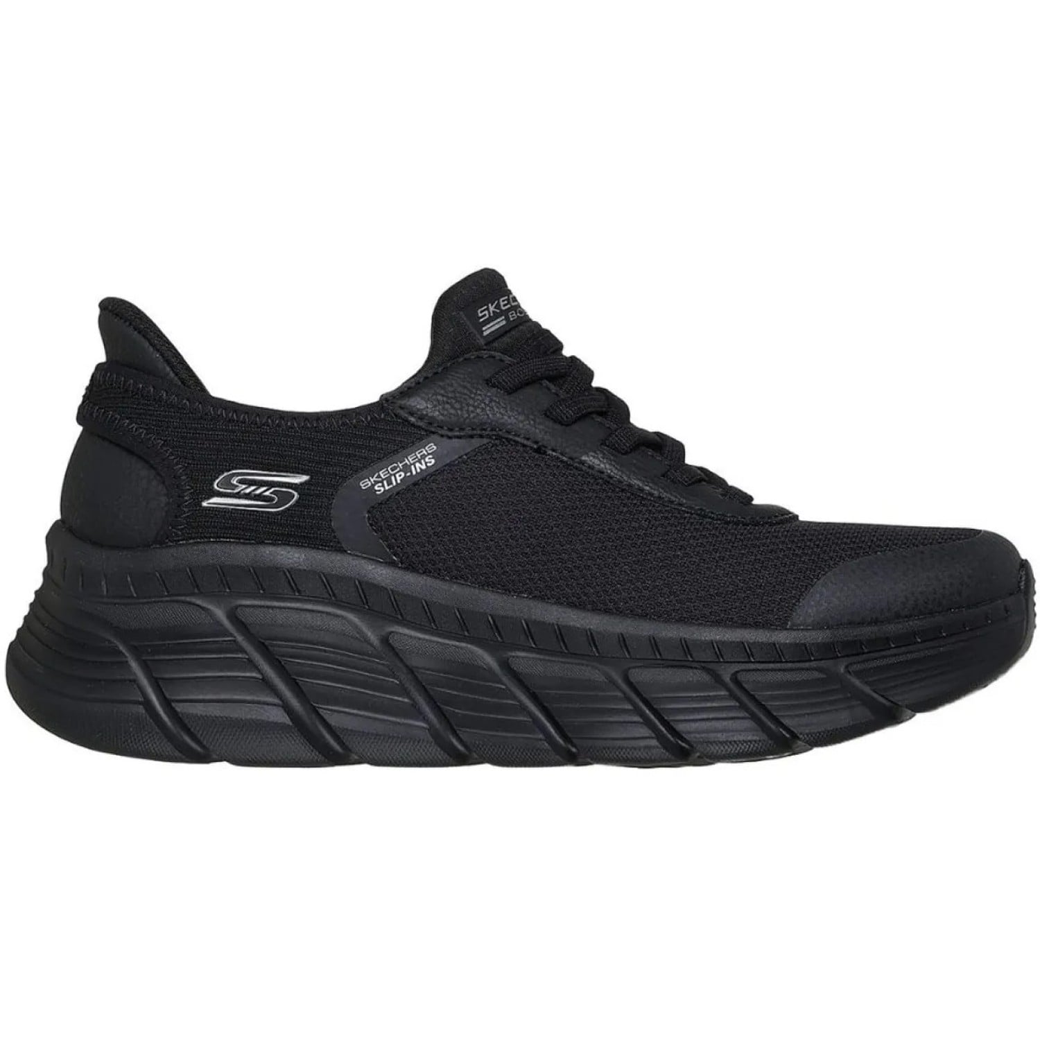 ZAPATILLA SKECHERS BOBS B FLEX 117391BBK NEGRO PARA MUJER - 1