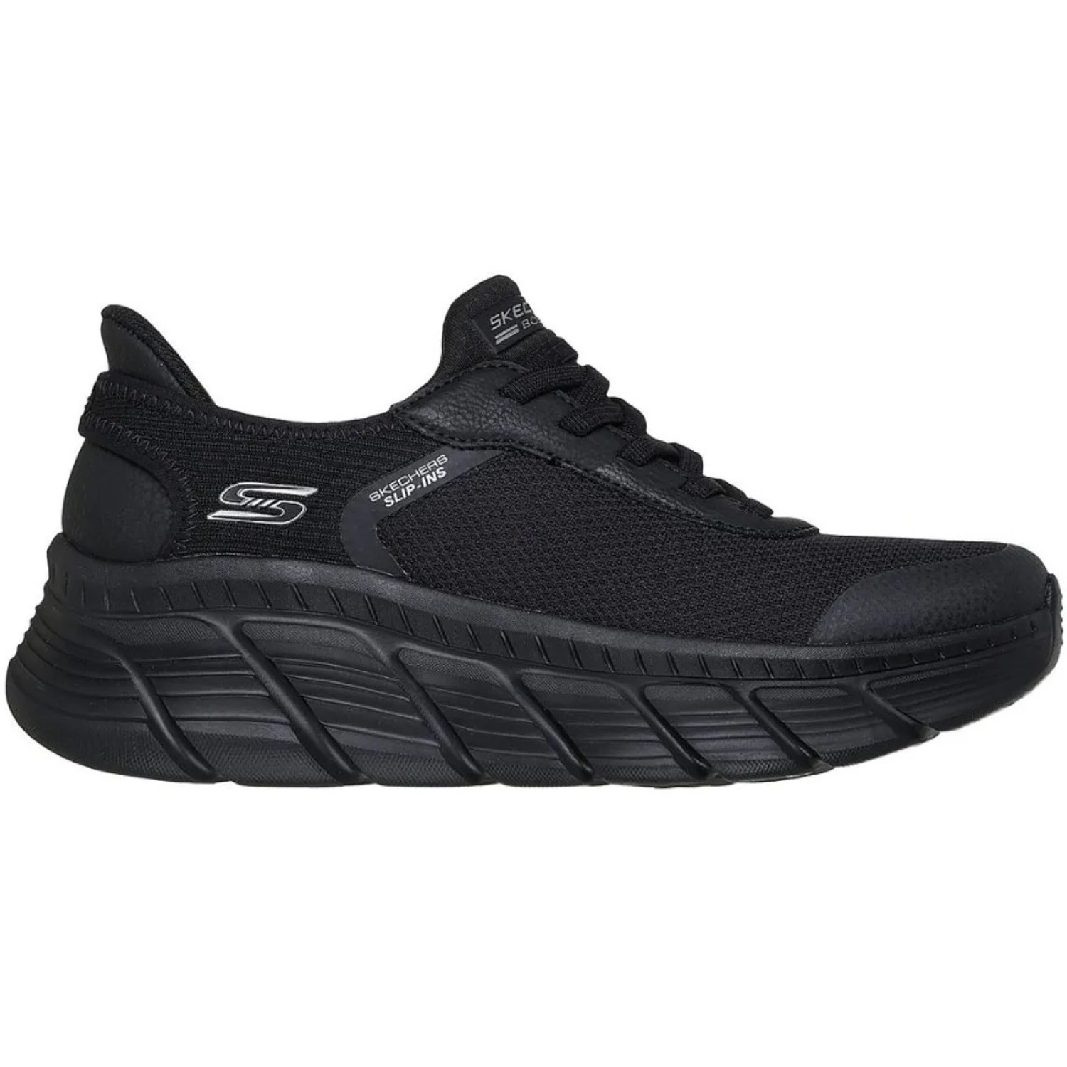ZAPATILLA SKECHERS BOBS B FLEX 117391BBK NEGRO PARA MUJER - 1