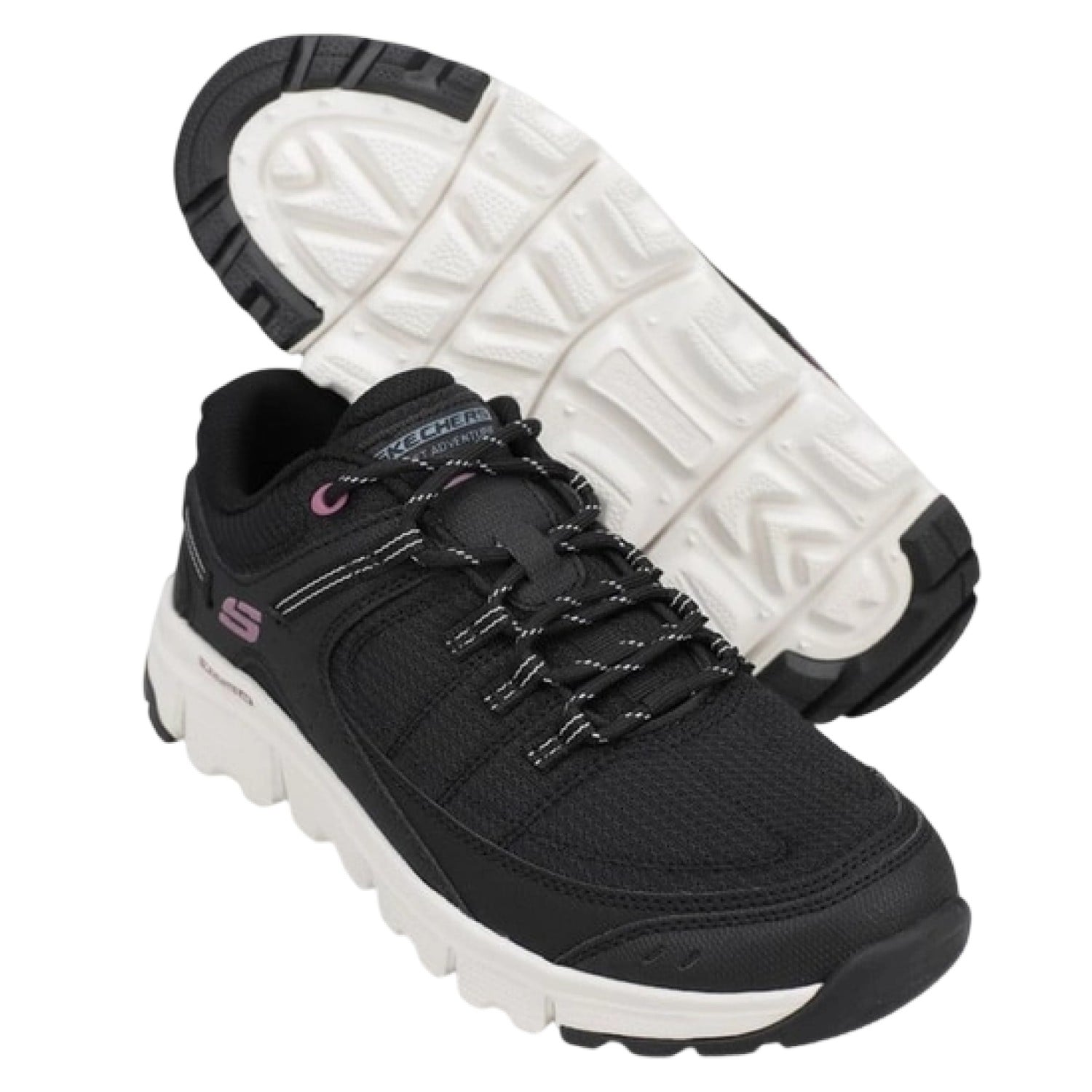 ZAPATILLA SKECHERS SUMMITS KISSIMMEE 180271BLK NEGRO MUJER - 4