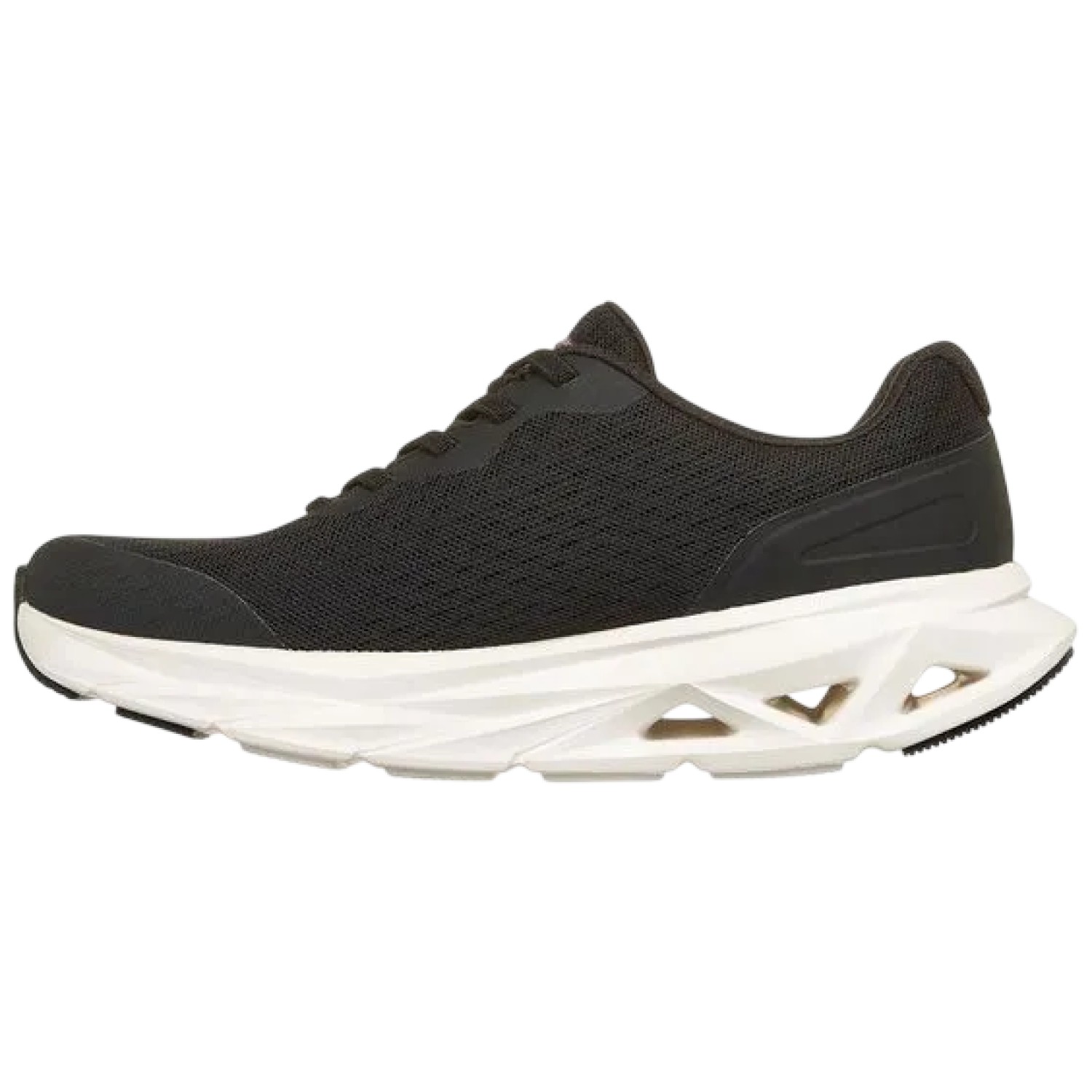 ZAPATILLA SKECHERS GLIDE STEP VORTEX 129826BKW NEGRO MUJER - 2