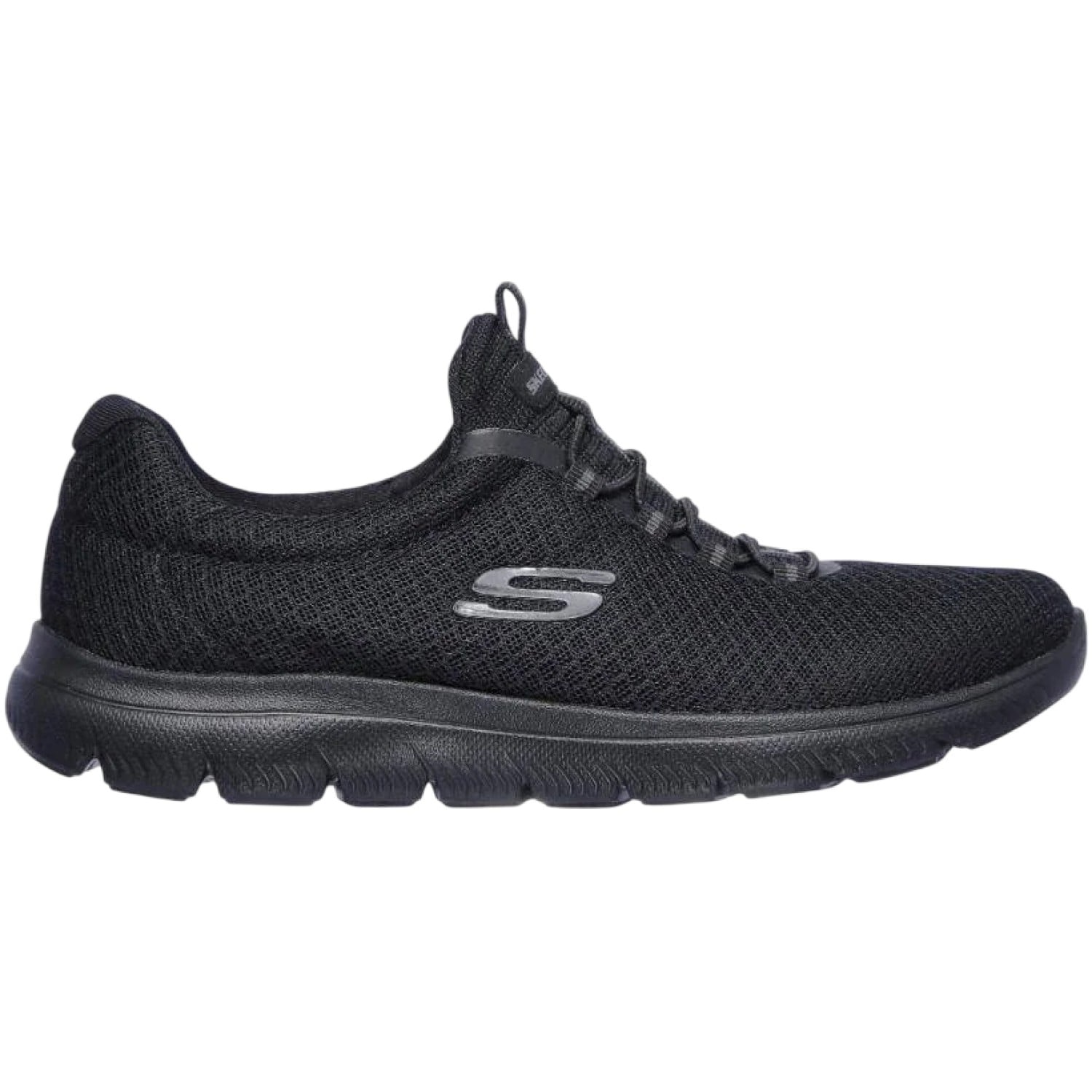 ZAPATILLA SKECHERS SUMMITS 12980BBK NEGRO PARA MUJER - 1