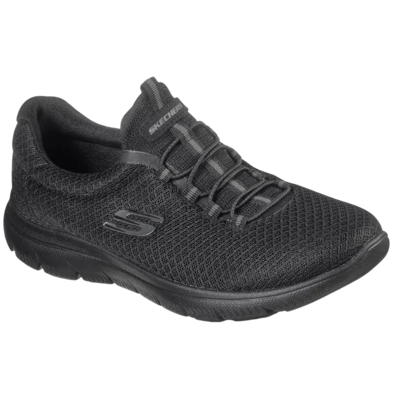 ZAPATILLA SKECHERS SUMMITS 12980BBK NEGRO PARA MUJER - 3