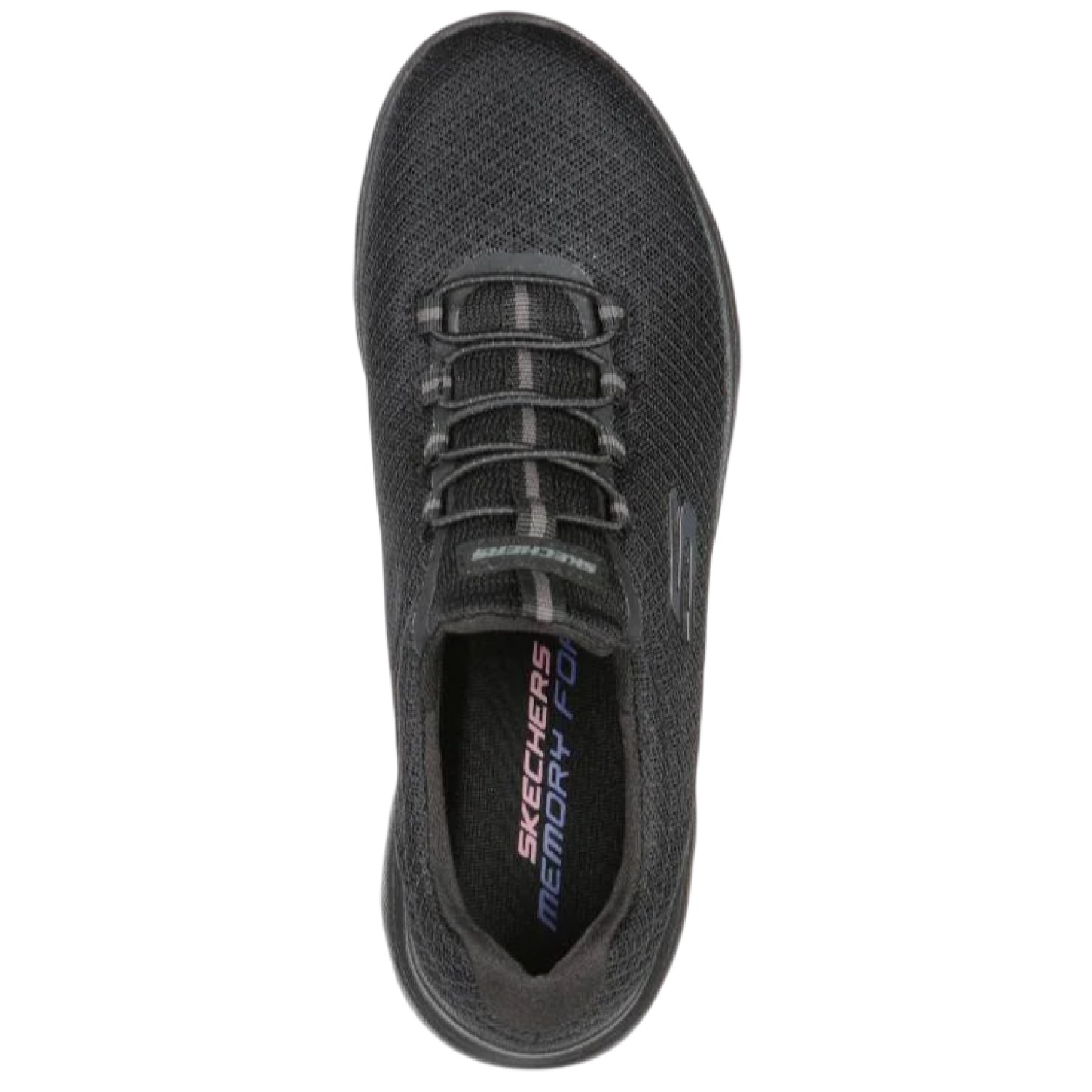 ZAPATILLA SKECHERS SUMMITS 12980BBK NEGRO PARA MUJER - 4