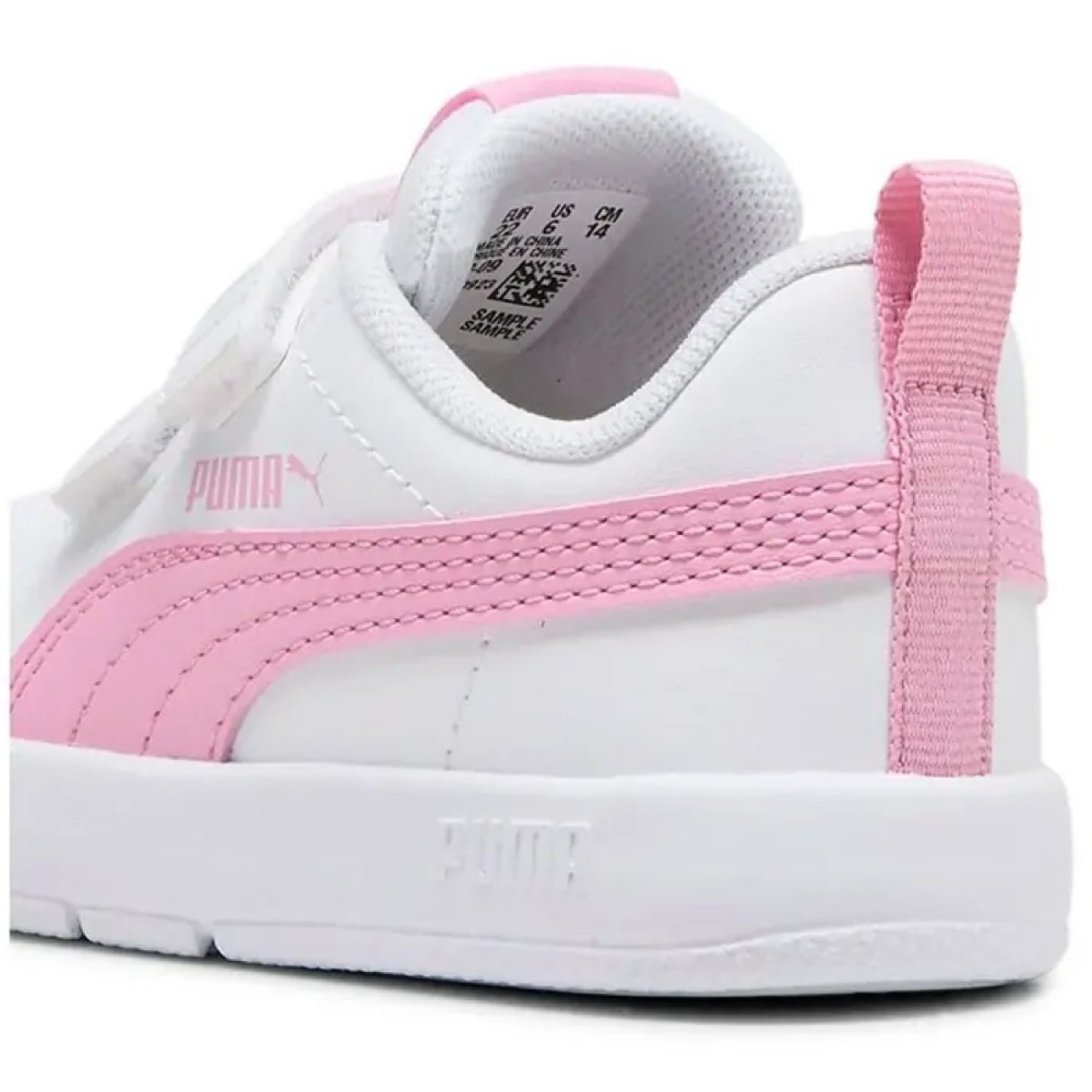 ZAPATILLA PUMA COURTFLEX V3 V PS 397642 09 BLANCO PARA NIÑAS - 4