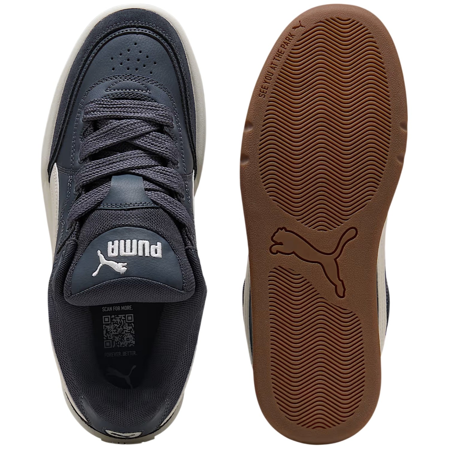 ZAPATILLA PUMA PARK LIFESTYKE SK8 400497 13 GRIS PARA HOMBRE - 4