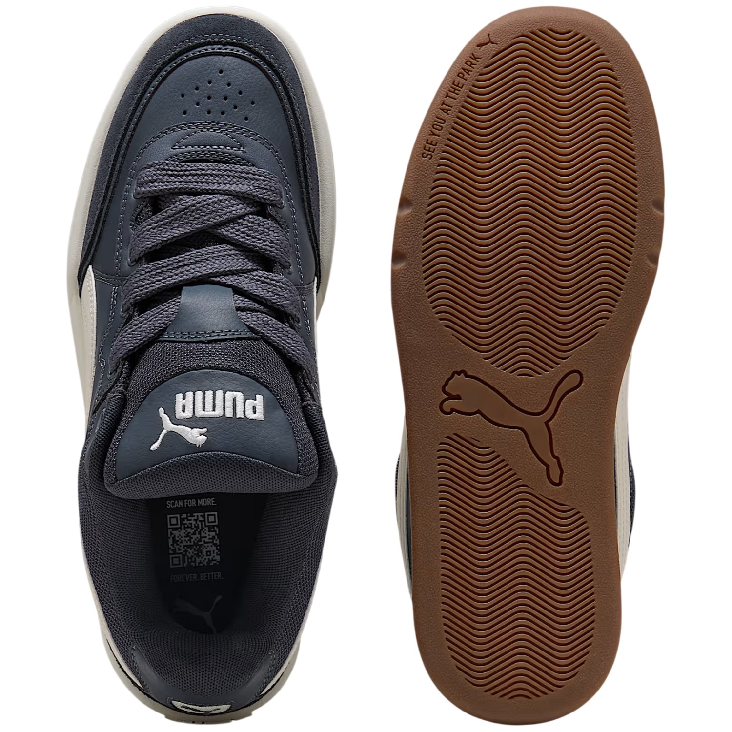 ZAPATILLA PUMA PARK LIFESTYKE SK8 400497 13 GRIS PARA HOMBRE - 4
