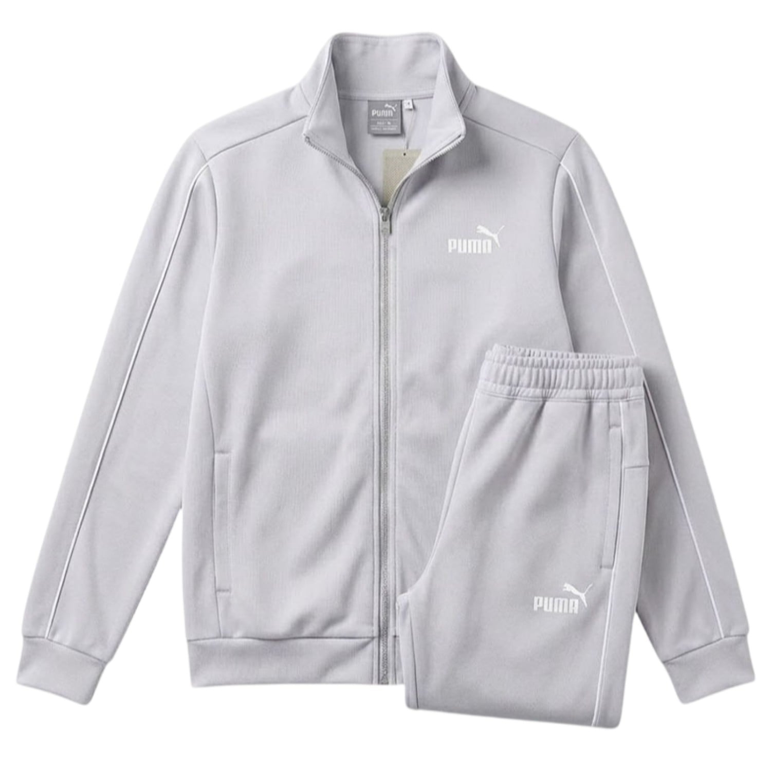 BUZO PUMA POLY SUIT 691904 82 PLATA PARA MUJER - 1