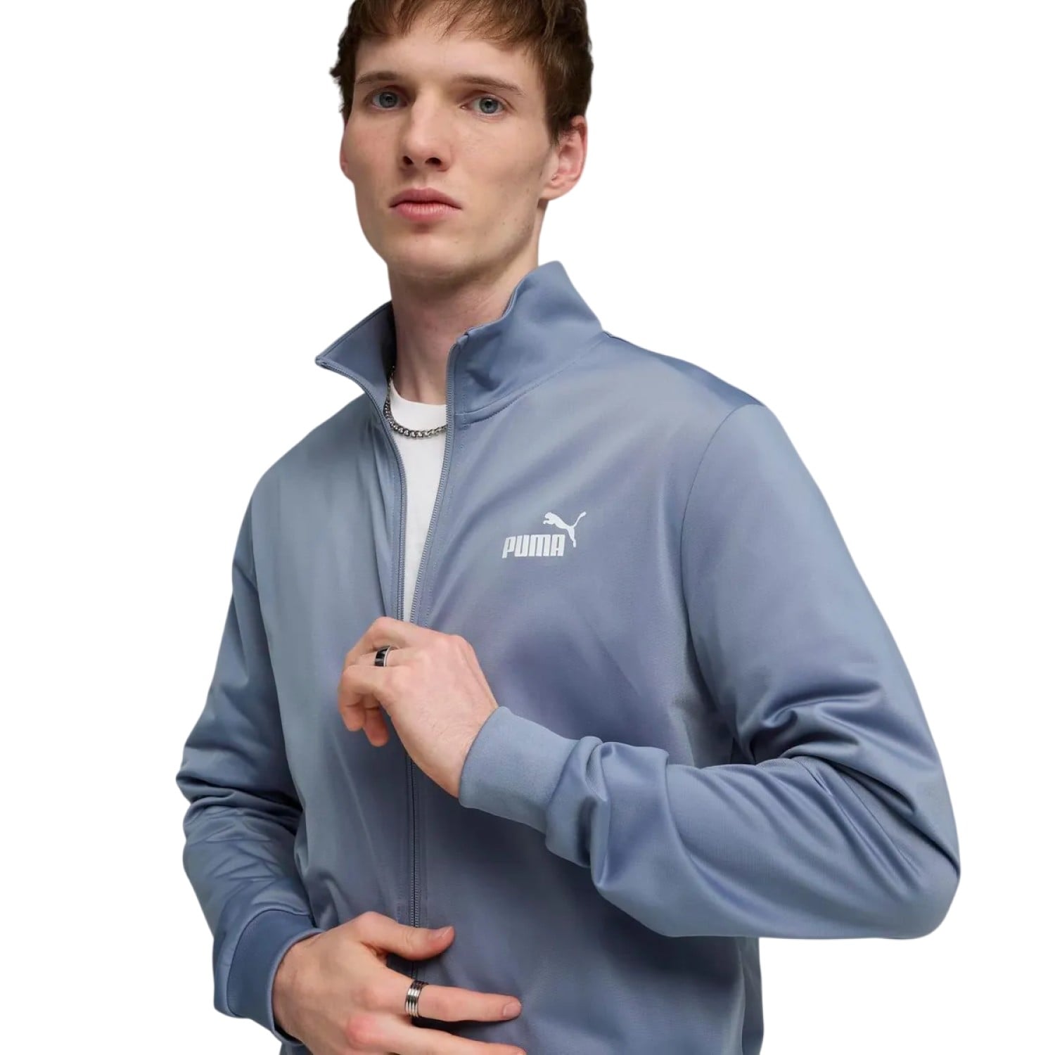 BUZO PUMA POLY SUIT 692630 65 GRIS PARA HOMBRE - 4