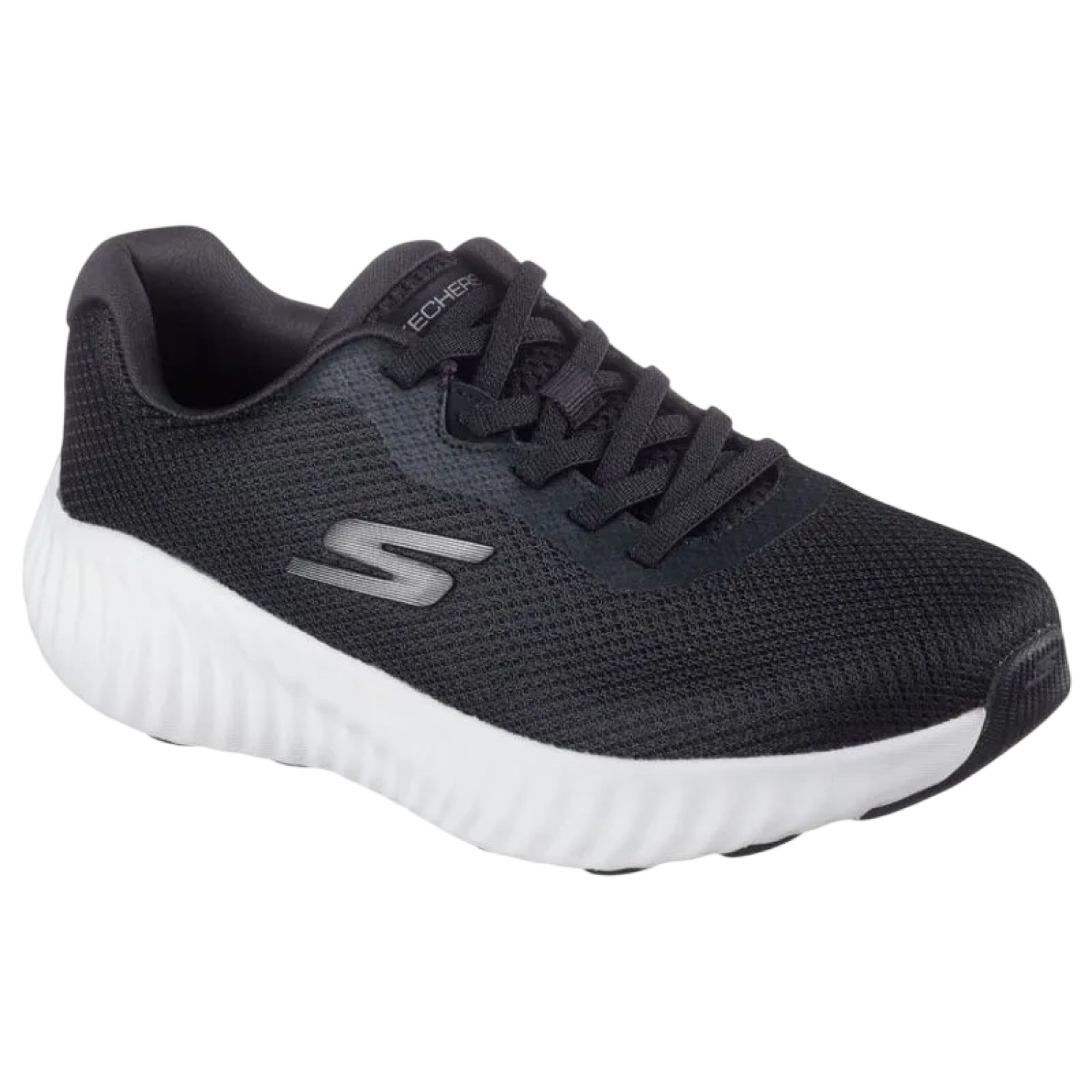 ZAPATILLAS SKECHERS GO RUN NOW CALUMET 129368BKW NEGRO MUJER - 3