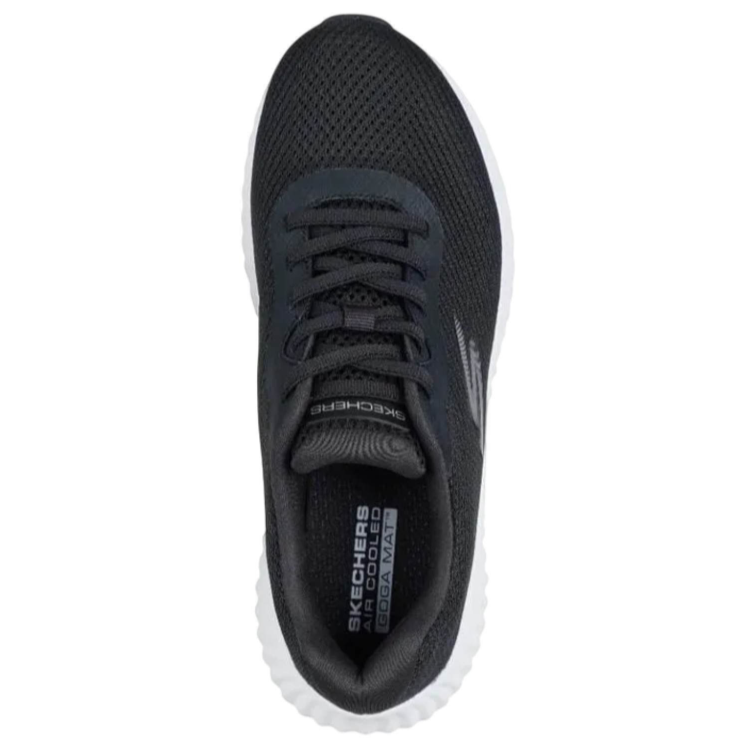 ZAPATILLAS SKECHERS GO RUN NOW CALUMET 129368BKW NEGRO MUJER - 4