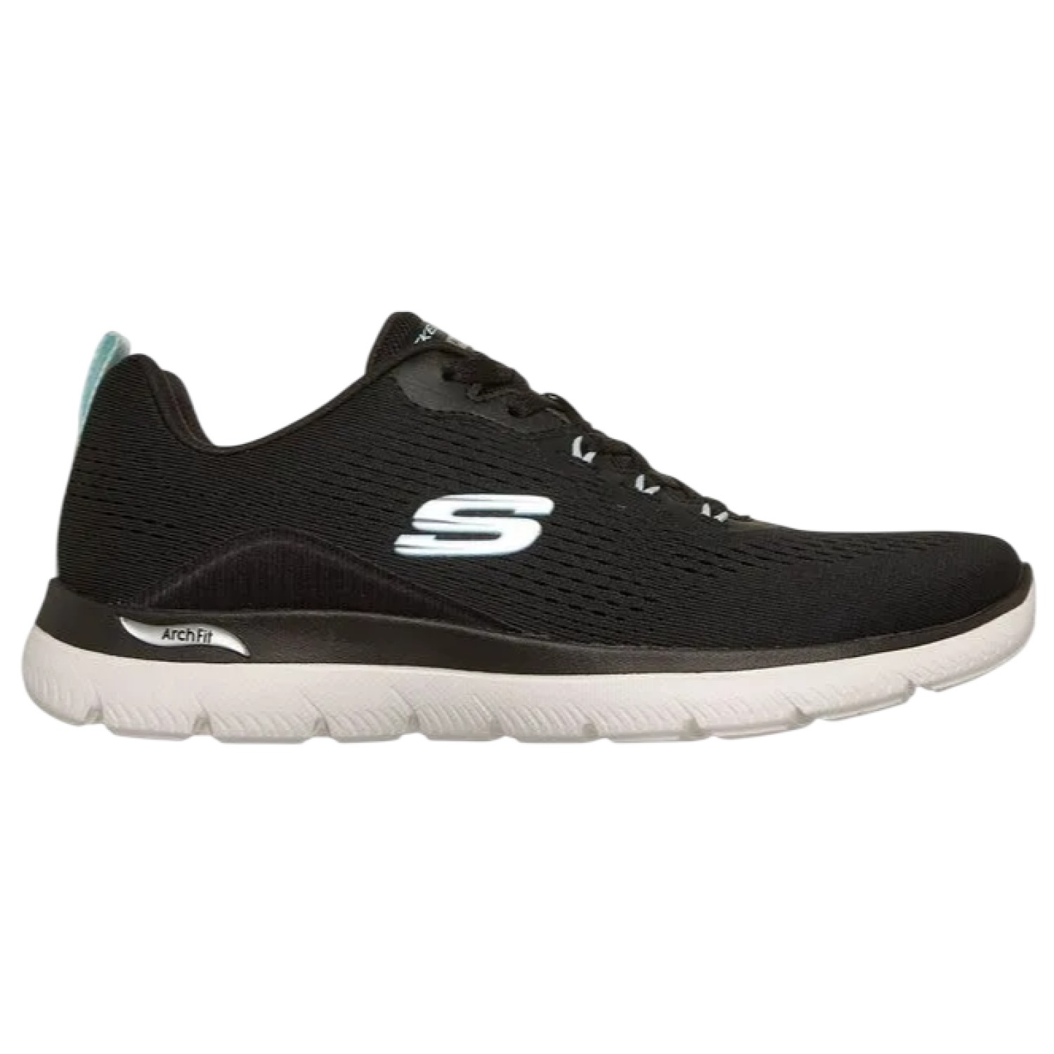 ZAPATILLA SKECHERS DAILY FLOW 150754BKLB NEGRO PARA MUJER - 1