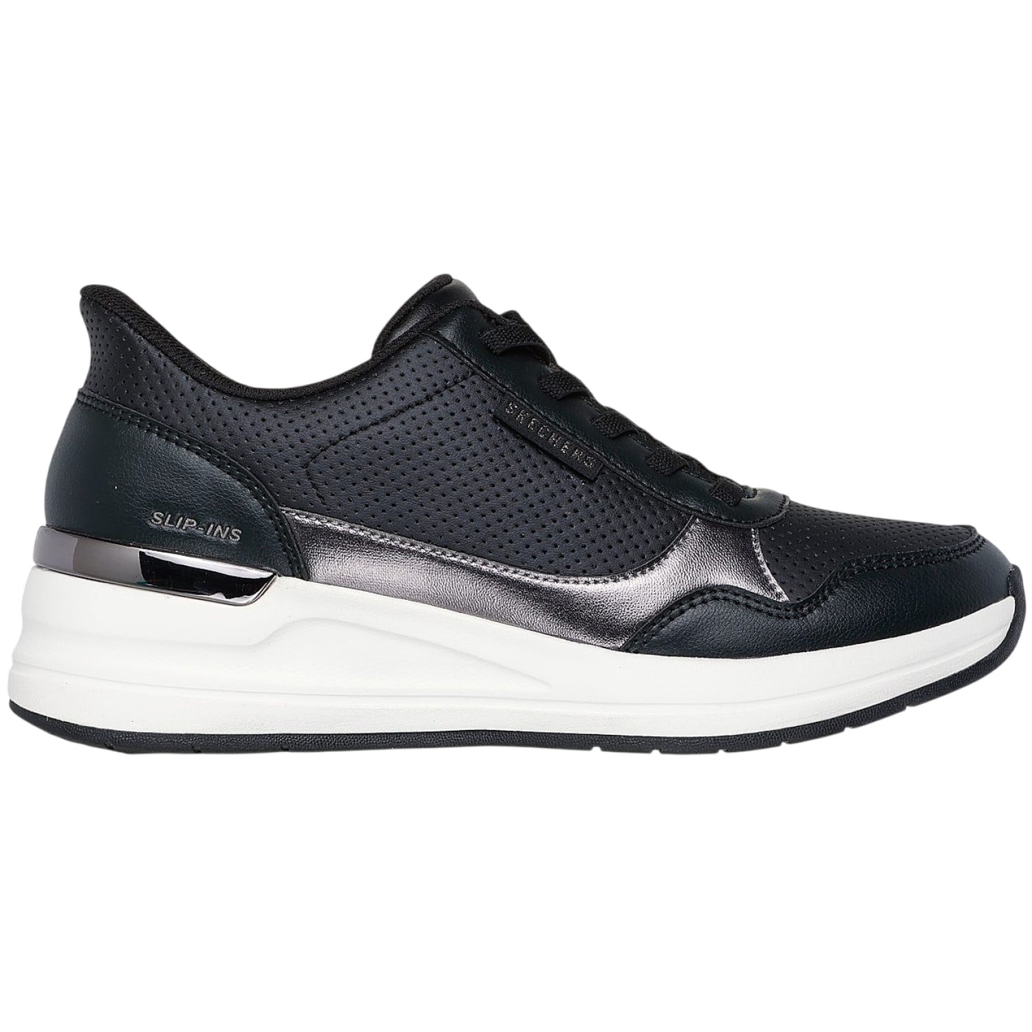 ZAPATILLA SKECHERS BILLION 2 TOP TIER 177343BLK NEGRO PARA MUJER - 1