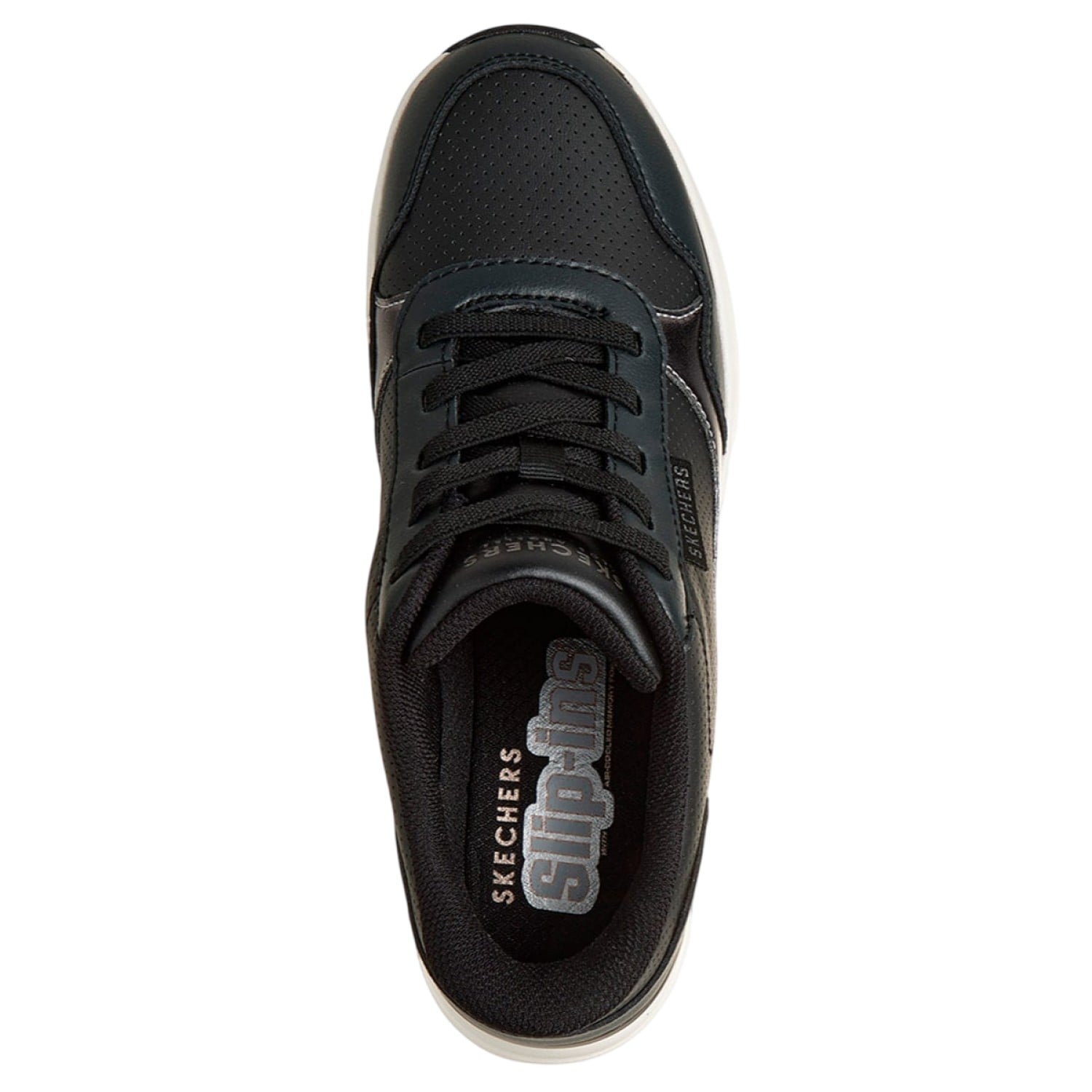 ZAPATILLA SKECHERS BILLION 2 TOP TIER 177343BLK NEGRO PARA MUJER - 4