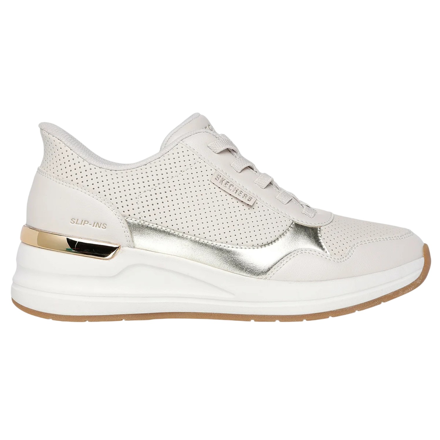 ZAPATILLA SKECHERS BILLION 2 TOP TIER 177343NAT BEIGE PARA MUJER - 1
