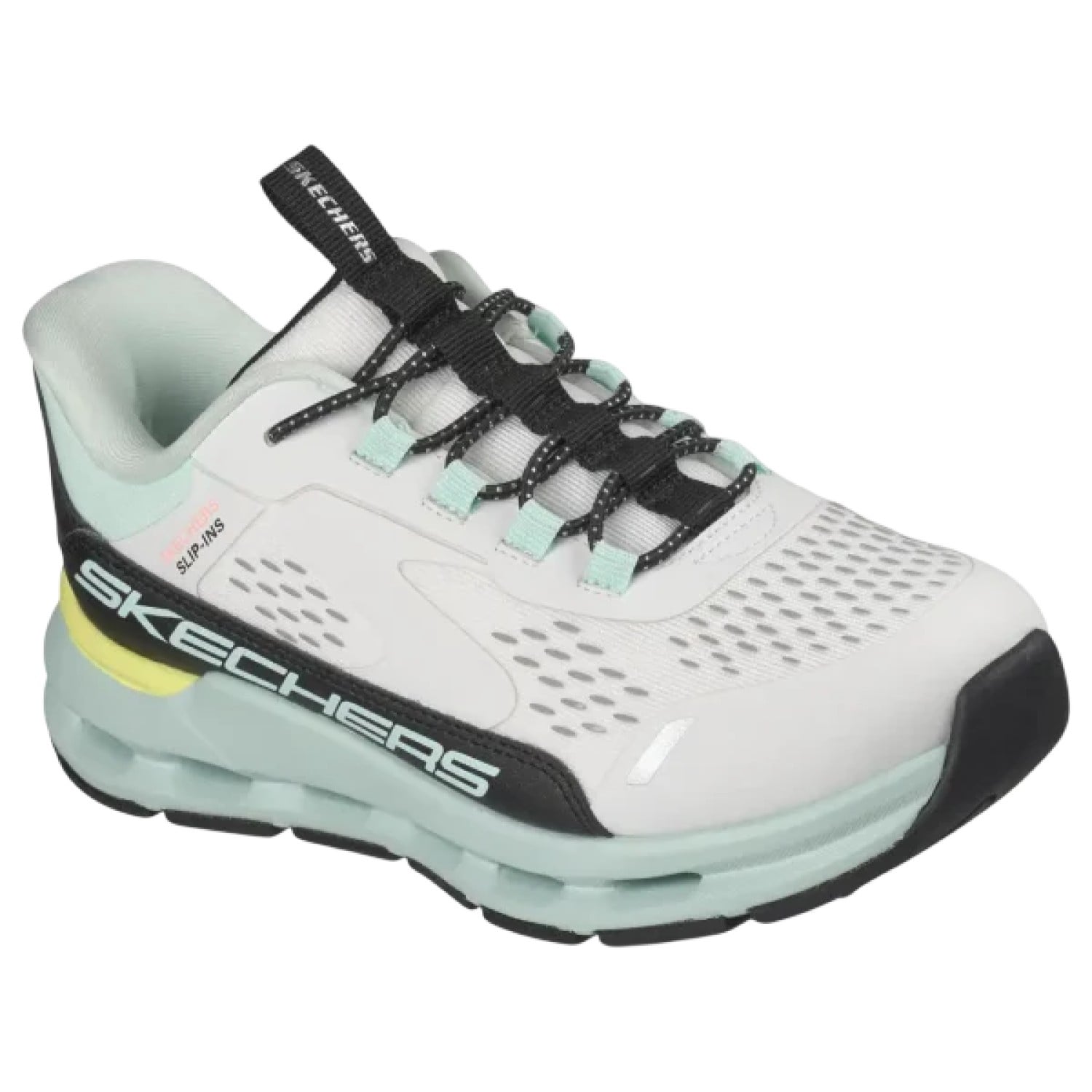 ZAPATILLA SKECHERS GLIDE STEP 303654WBTQ BLANCO PARA MUJER - 3