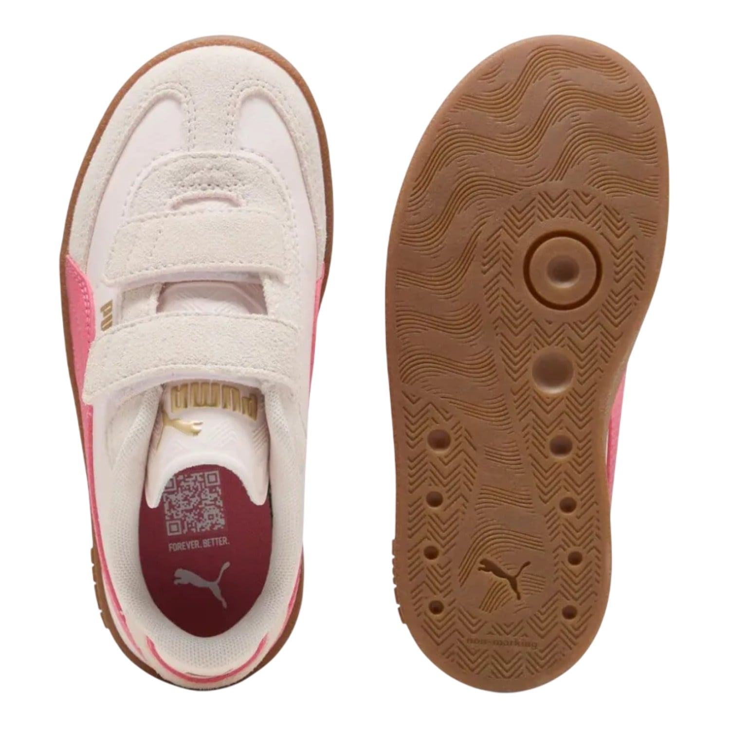 ZAPATILLA PUMA CLUB II ERA V PS 402307 20 ROSA PARA NIÑAS - 5