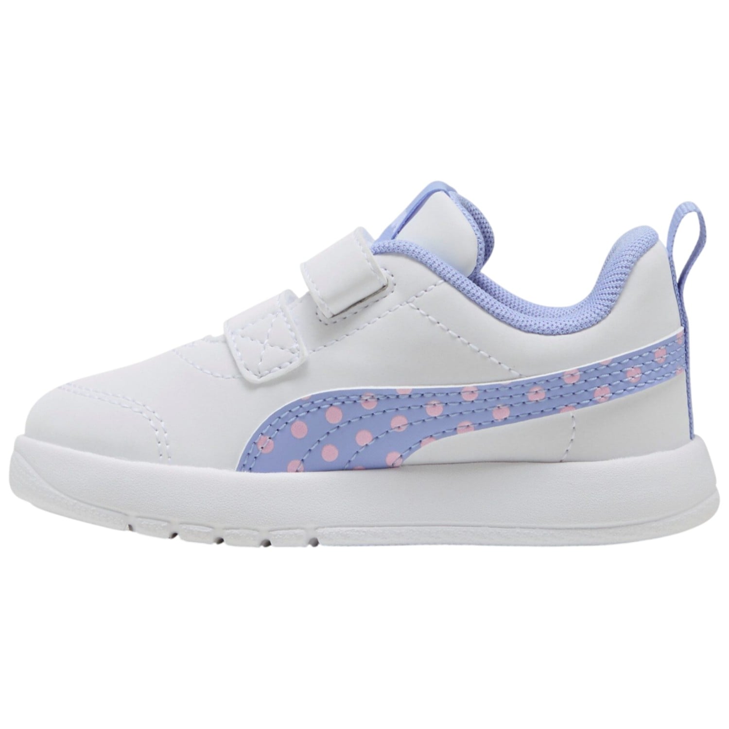 ZAPATILLA PUMA COURTFLEX V3 DOTTY 398759 07 BLANCO INFANTE - 2