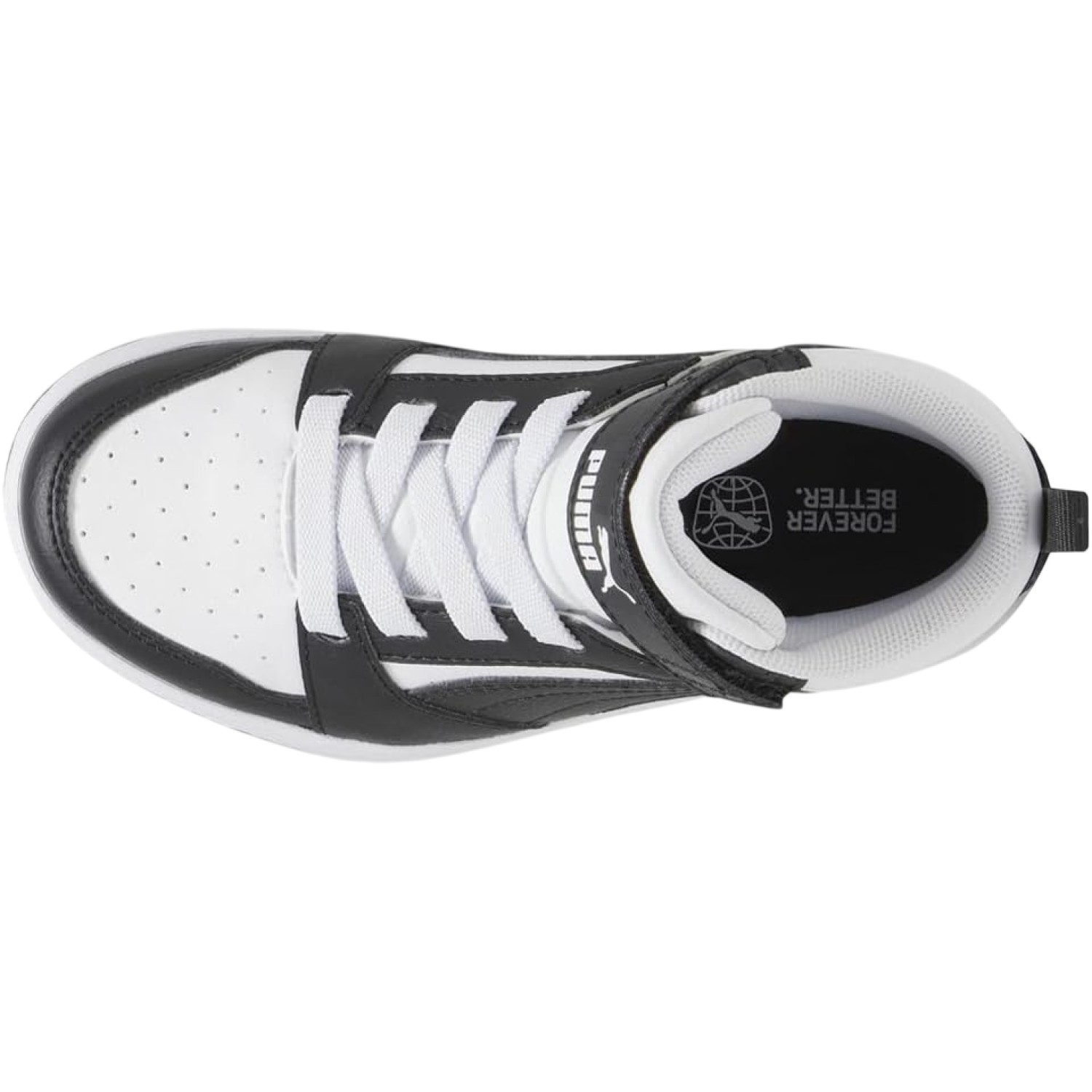 ZAPATILLA PUMA REBOUND V6 MID 393832 01 PARA NIÑO - 4