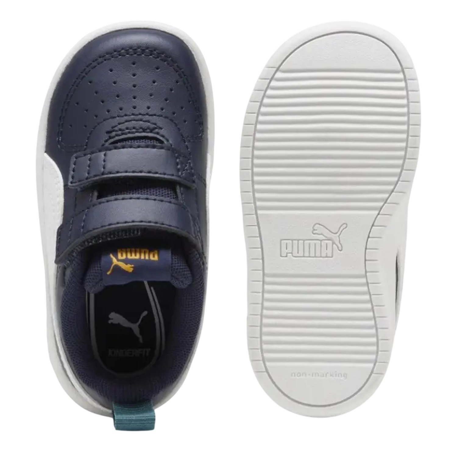 ZAPATILLA PUMA RICKIE V 391328 07 AZUL INFANTE - 4