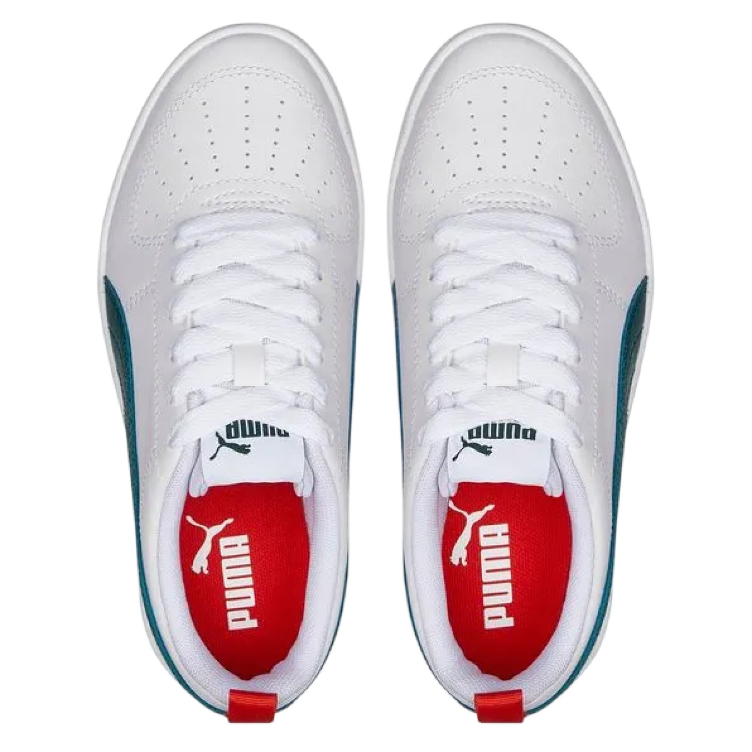 ZAPATILLA PUMA RICKIE JR 384311 09 BLANCO PARA NIÑOS - 4