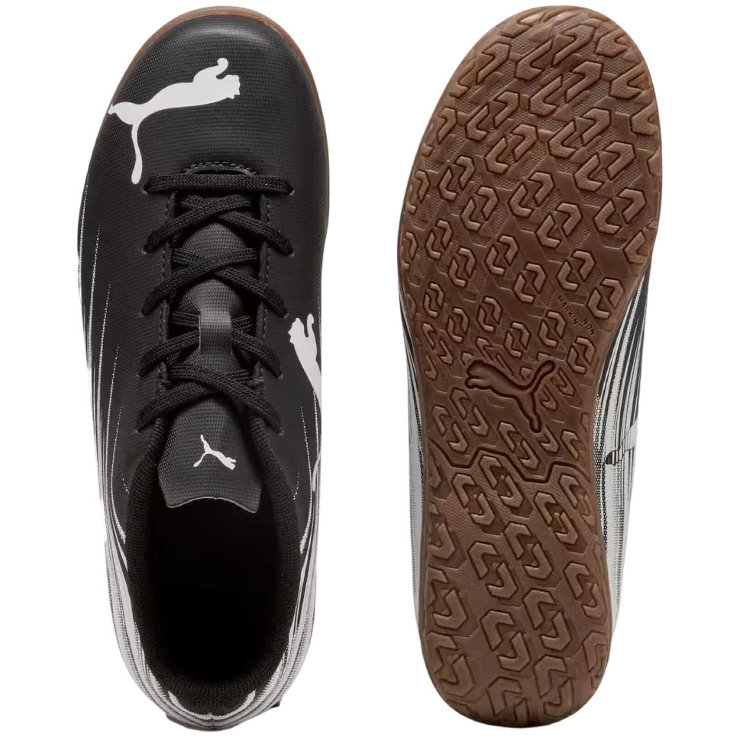 ZAPATILLA PUMA ATTACANTO II JR 108498 01 NEGRO PARA NIÑOS - 4