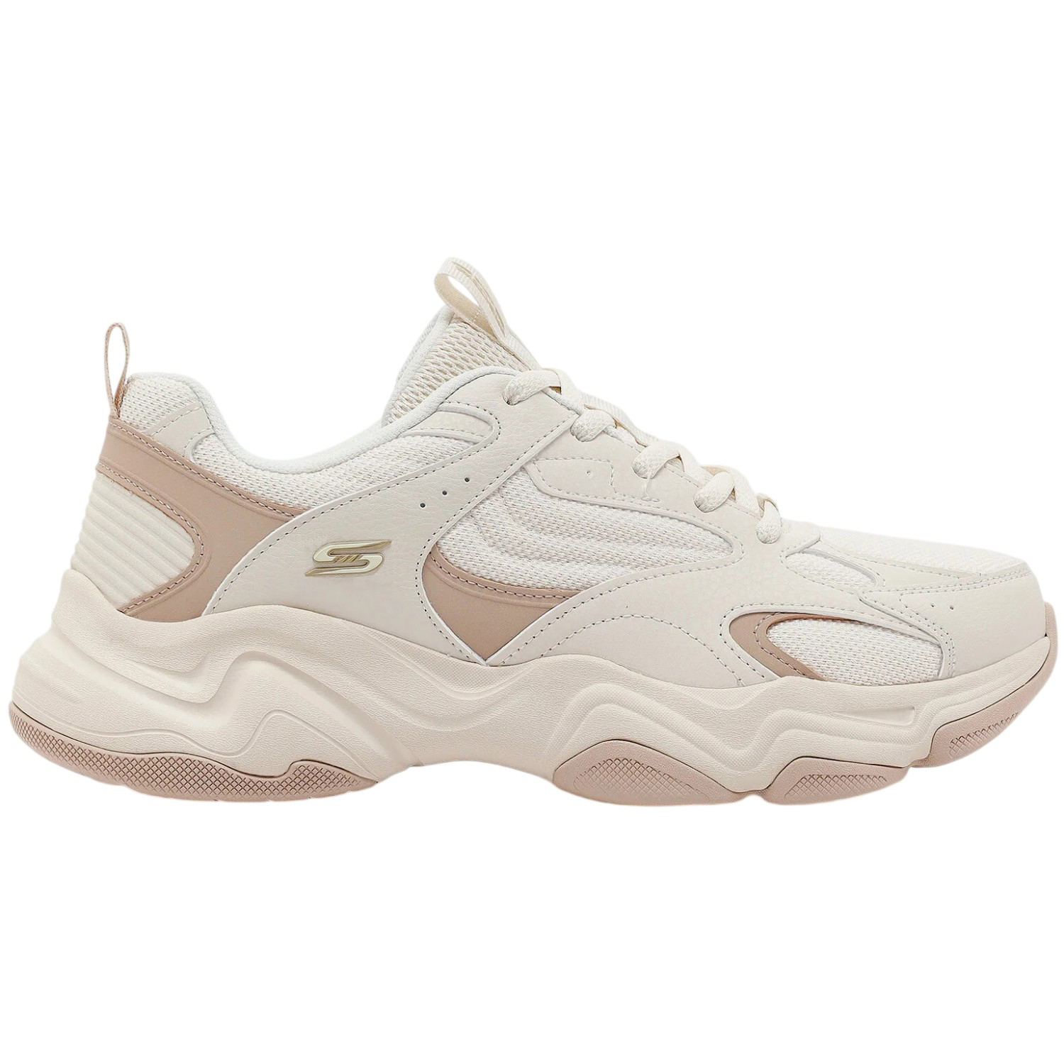 ZAPATILLA SKECHERS BOBS DIEGO 117685NAT BEIGE PARA MUJER - 1