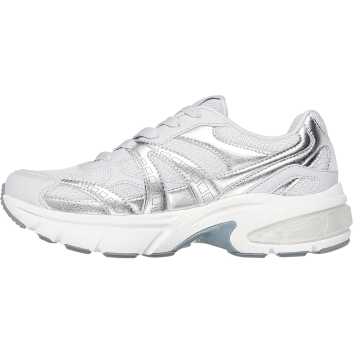 ZAPATILLA SKECHERS SHADOW STELLAR 90 177357GRY GRIS MUJER - 2