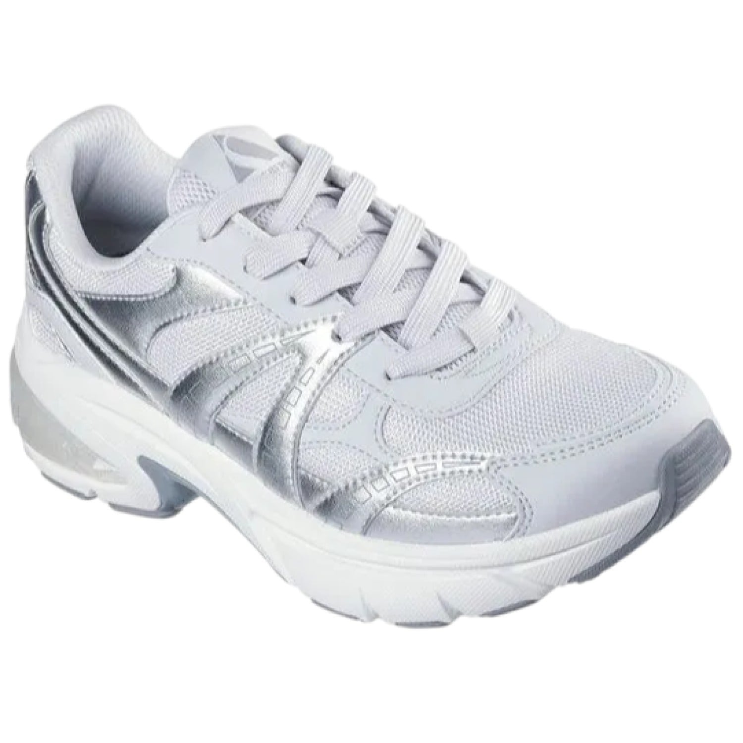 ZAPATILLA SKECHERS SHADOW STELLAR 90 177357GRY GRIS MUJER - 3