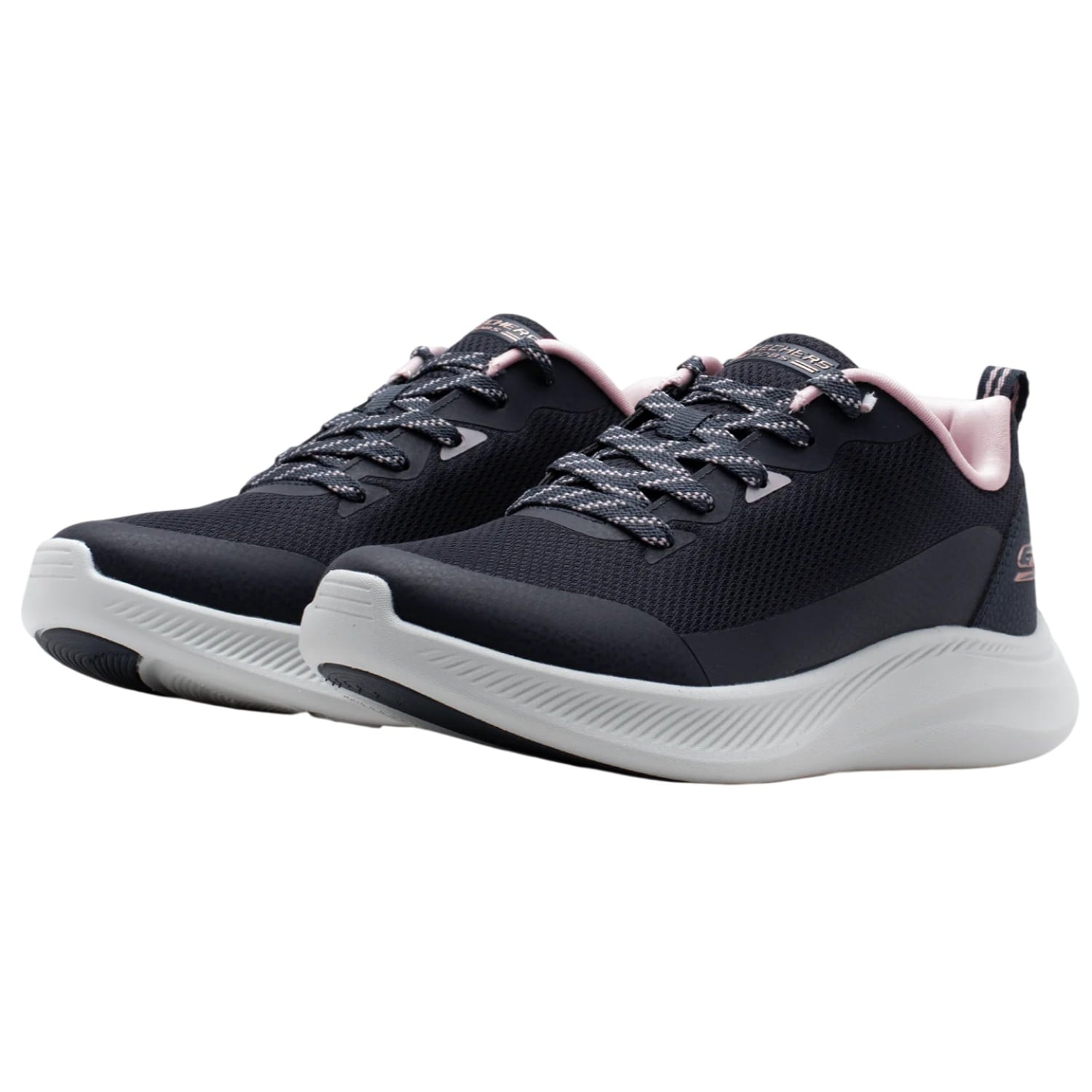 ZAPATILLA SKECHERS BOBS MODA FLEX 117730DKNV AZUL MUJER - 3