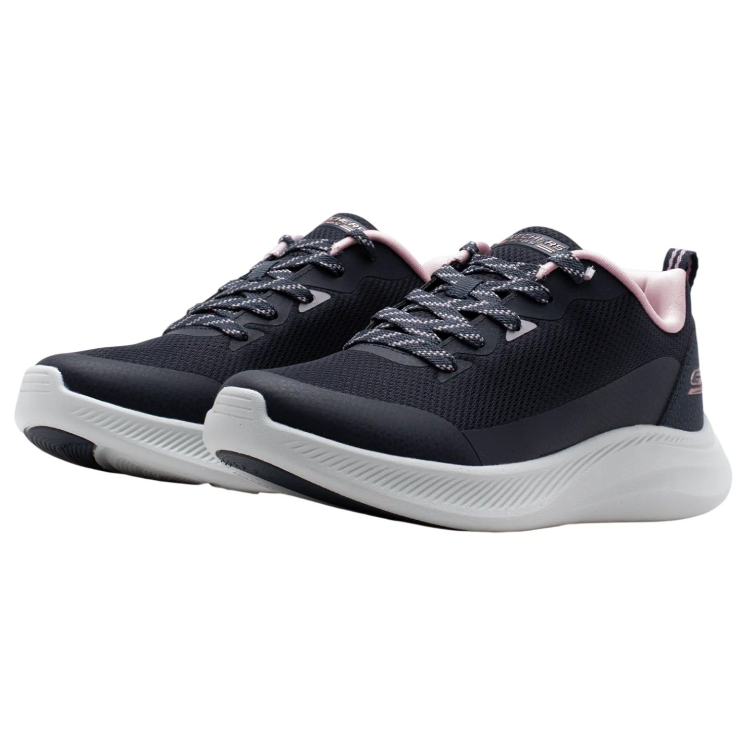 ZAPATILLA SKECHERS BOBS MODA FLEX 117730DKNV AZUL MUJER - 3