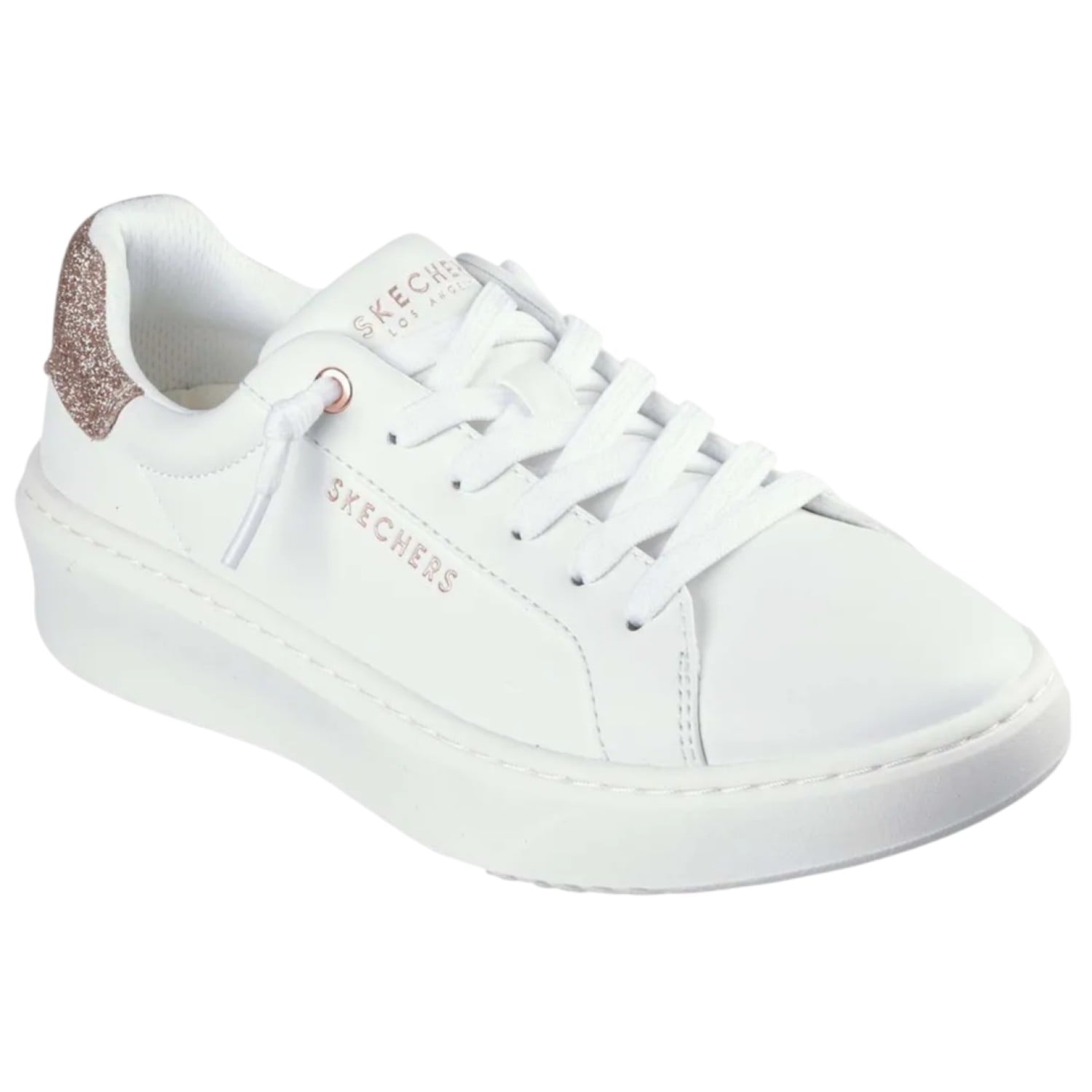 ZAPATILLA SKECHERS MINI GLITZER 177317WHT BLANCO PARA MUJER - 3