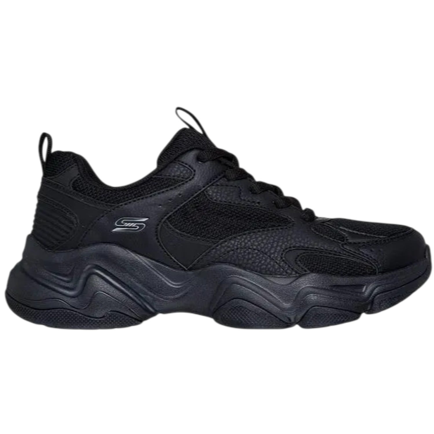 ZAPATILLA SKECHERS BOBS DIEGO 117685BBK NEGRO PARA MUJER - 1