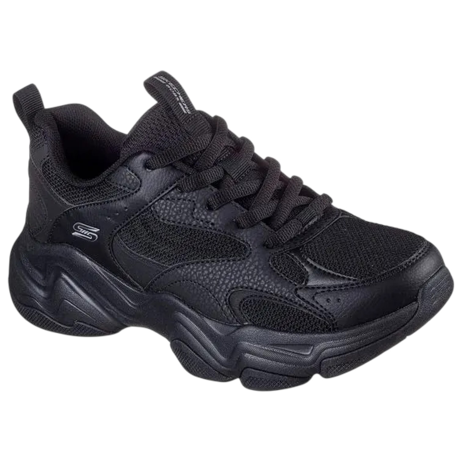 ZAPATILLA SKECHERS BOBS DIEGO 117685BBK NEGRO PARA MUJER - 3