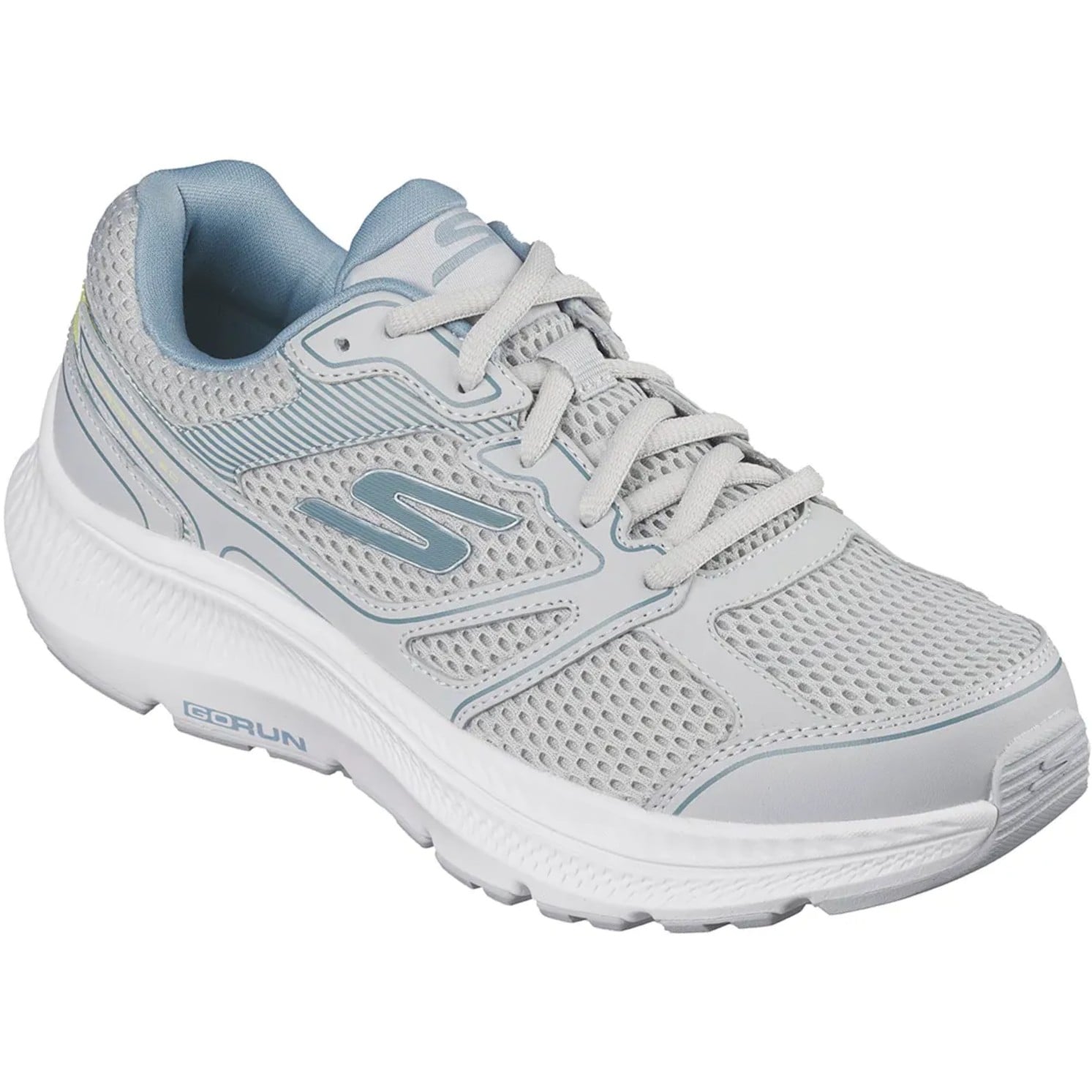 ZAPATILLAS SKECHERS GO RUN CONSISTENT 128651GRY GRIS MUJER - 2
