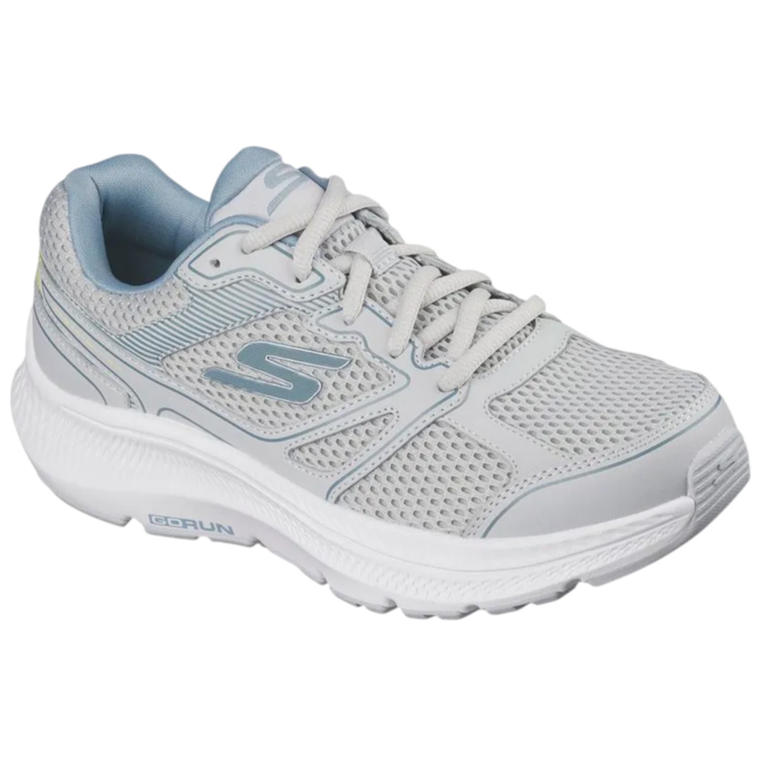 ZAPATILLAS SKECHERS GO RUN CONSISTENT 128651GRY GRIS MUJER - 3