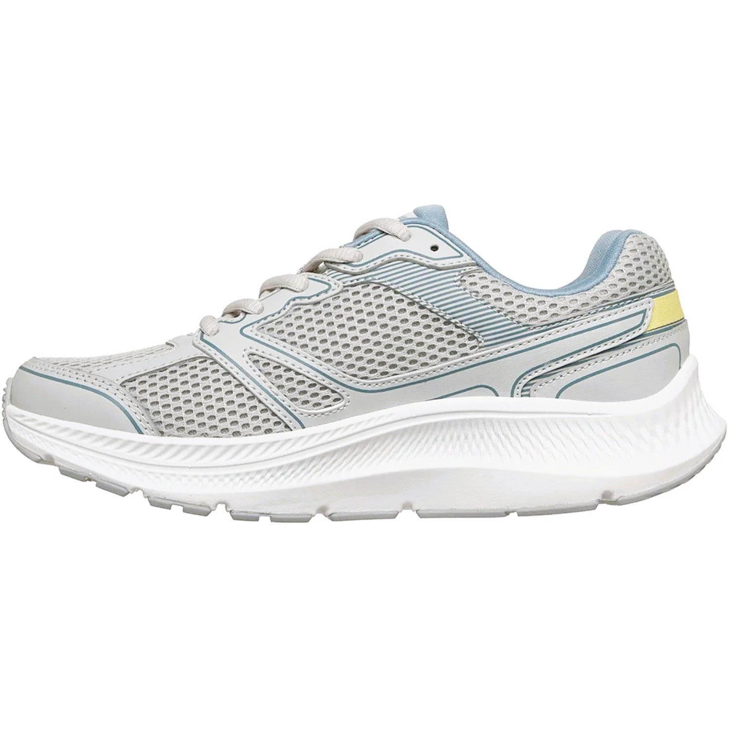 ZAPATILLAS SKECHERS GO RUN CONSISTENT 128651GRY GRIS MUJER - 4