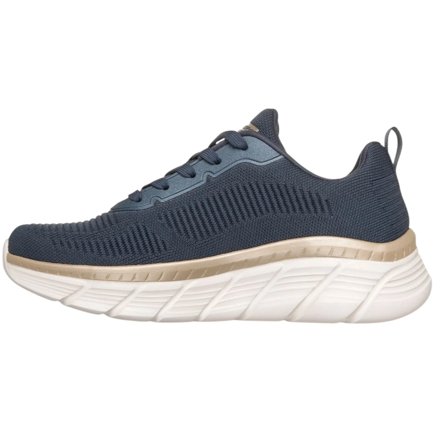 ZAPATILLA SKECHERS BOBS B FLEX HI 117385NVGD AZUL PARA MUJER - 2