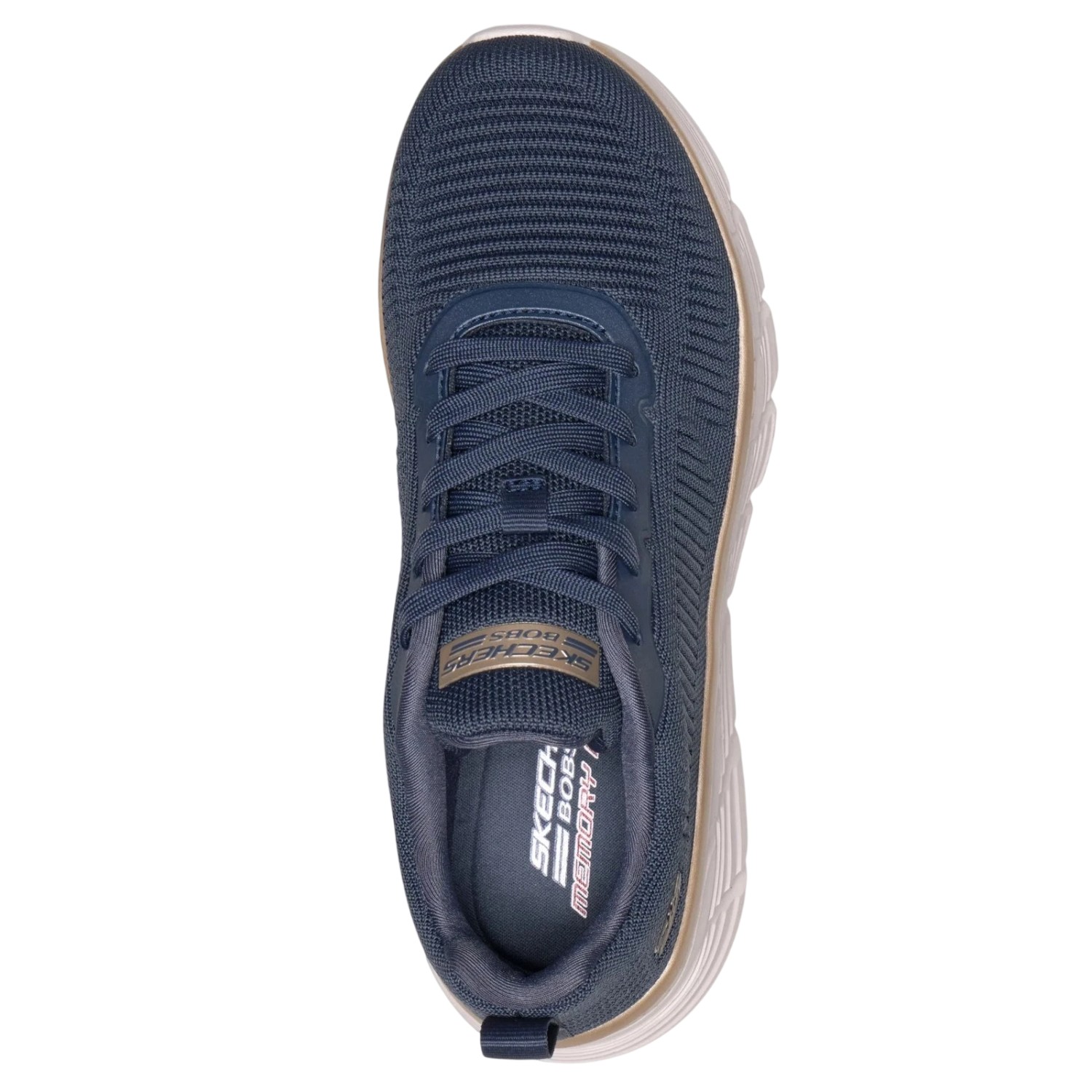 ZAPATILLA SKECHERS BOBS B FLEX HI 117385NVGD AZUL PARA MUJER - 3