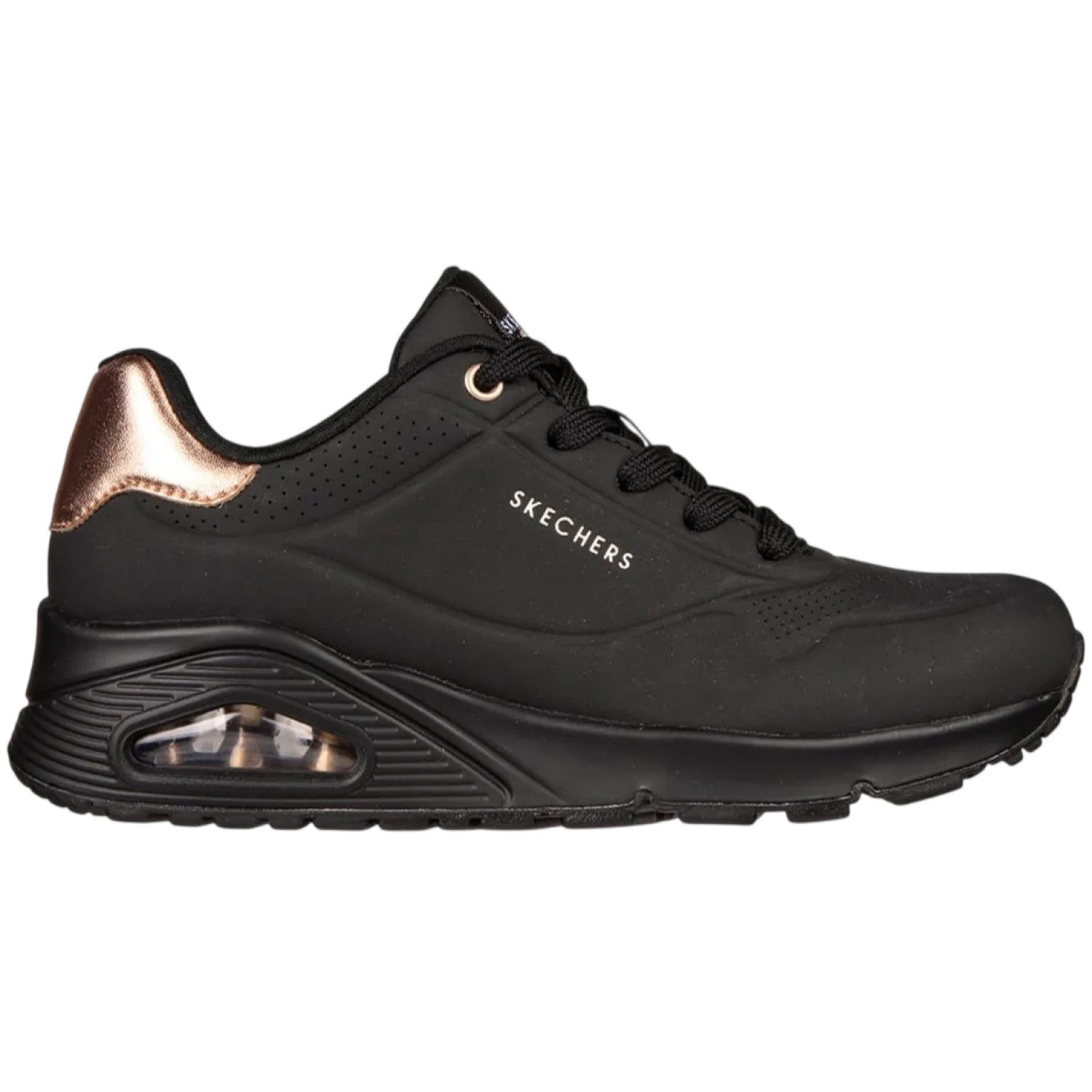 ZAPATILLA SKECHERS UNO GOLDEN AIR 177094BBK NEGRO PARA MUJER - 1