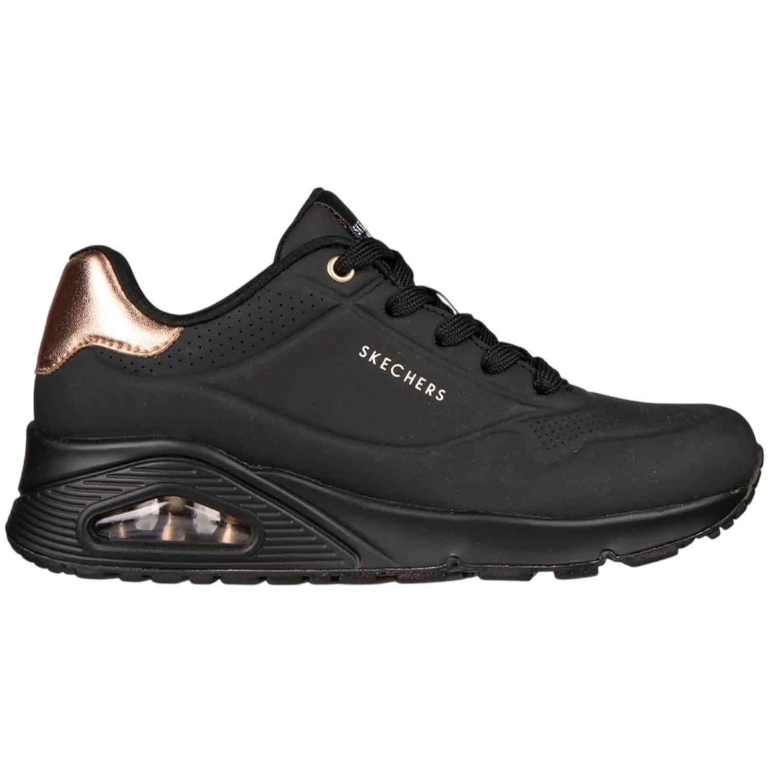 ZAPATILLA SKECHERS UNO GOLDEN AIR 177094BBK NEGRO PARA MUJER - 1