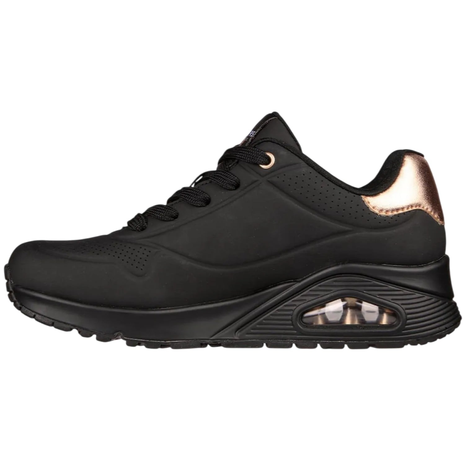 ZAPATILLA SKECHERS UNO GOLDEN AIR 177094BBK NEGRO PARA MUJER - 2