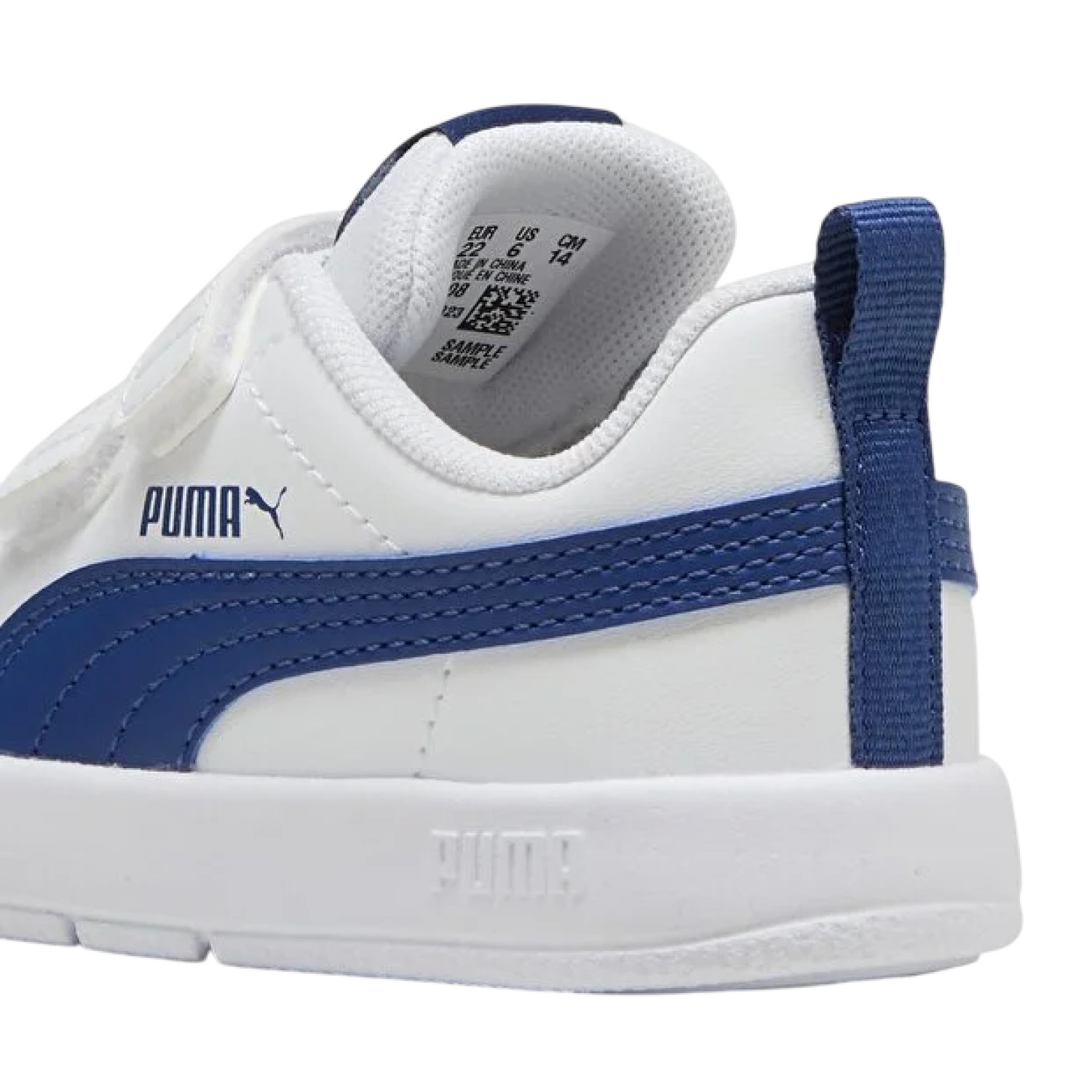 ZAPATILLA PUMA COURTFLEX V3 PS 397642 08 BLANCO PARA NIÑOS - 6