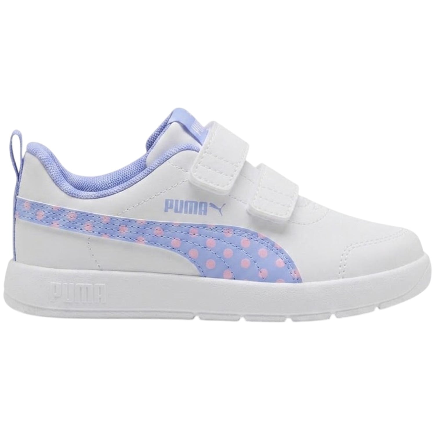 ZAPATILLA PUMA COURTFLEX V3 DORTTY PS 398758 07 BLANCO NIÑA - 1
