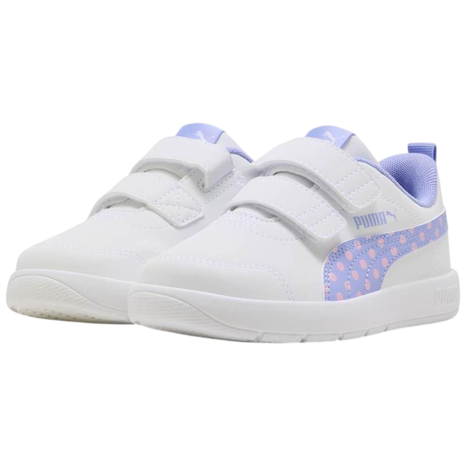 ZAPATILLA PUMA COURTFLEX V3 DORTTY PS 398758 07 BLANCO NIÑA - 3