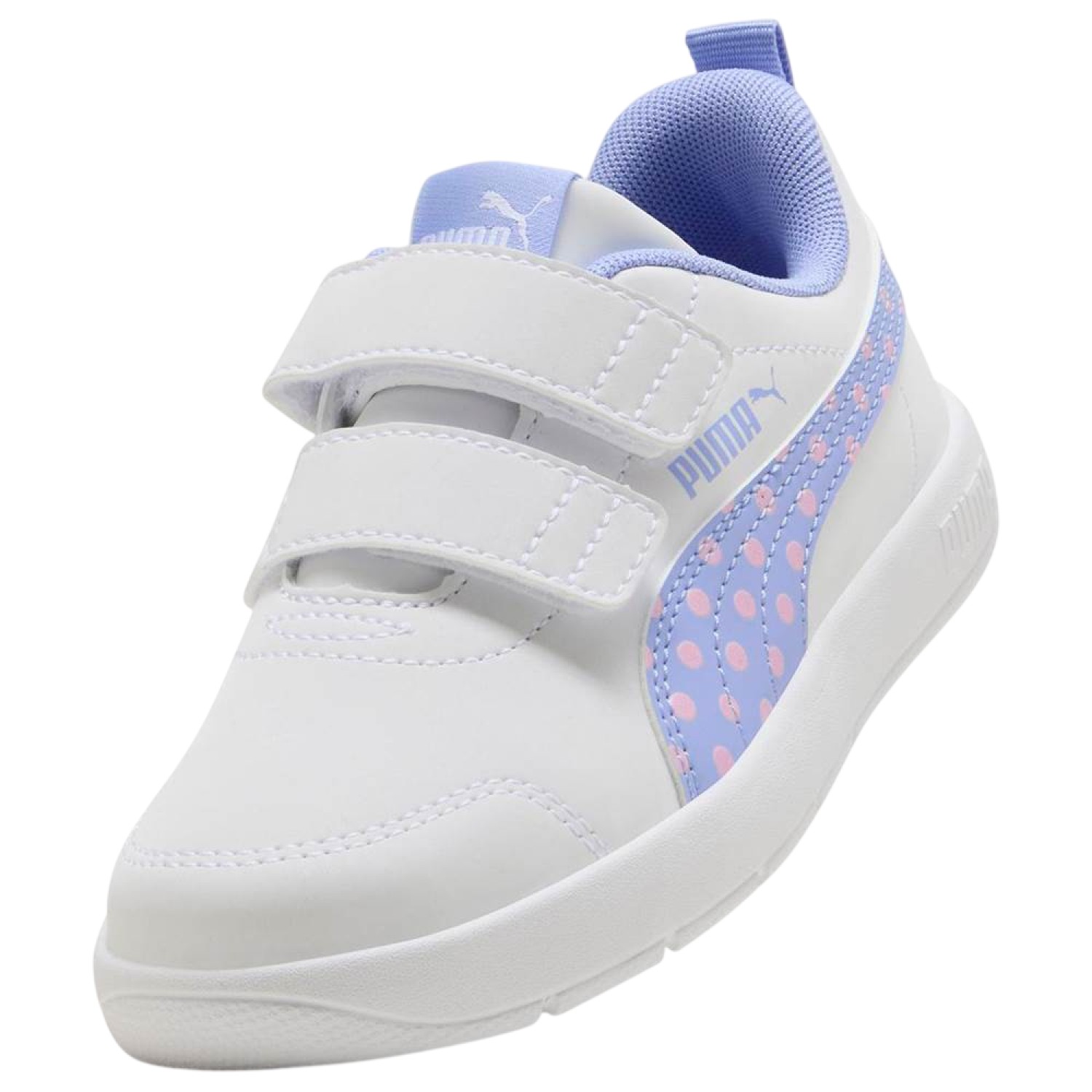ZAPATILLA PUMA COURTFLEX V3 DORTTY PS 398758 07 BLANCO NIÑA - 4