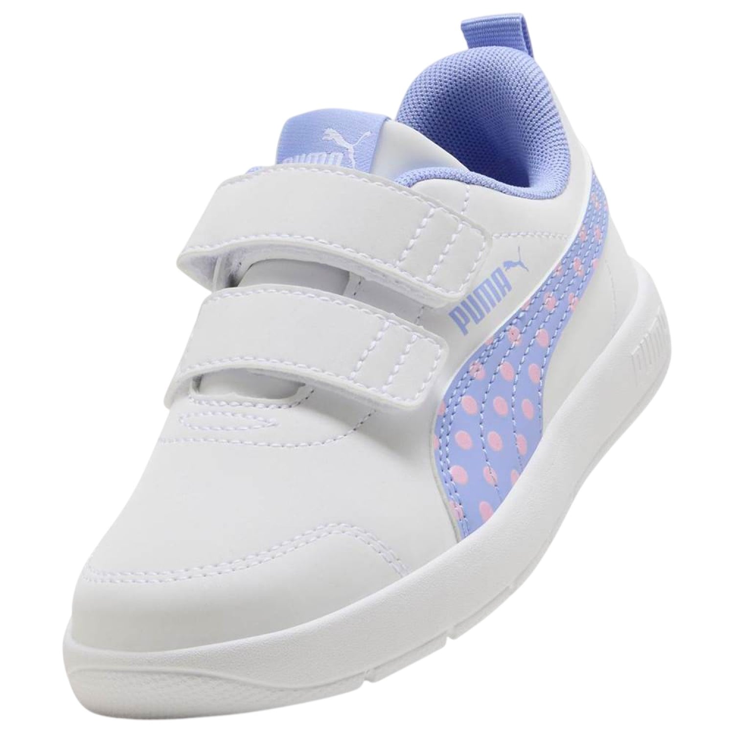 ZAPATILLA PUMA COURTFLEX V3 DORTTY PS 398758 07 BLANCO NIÑA - 4